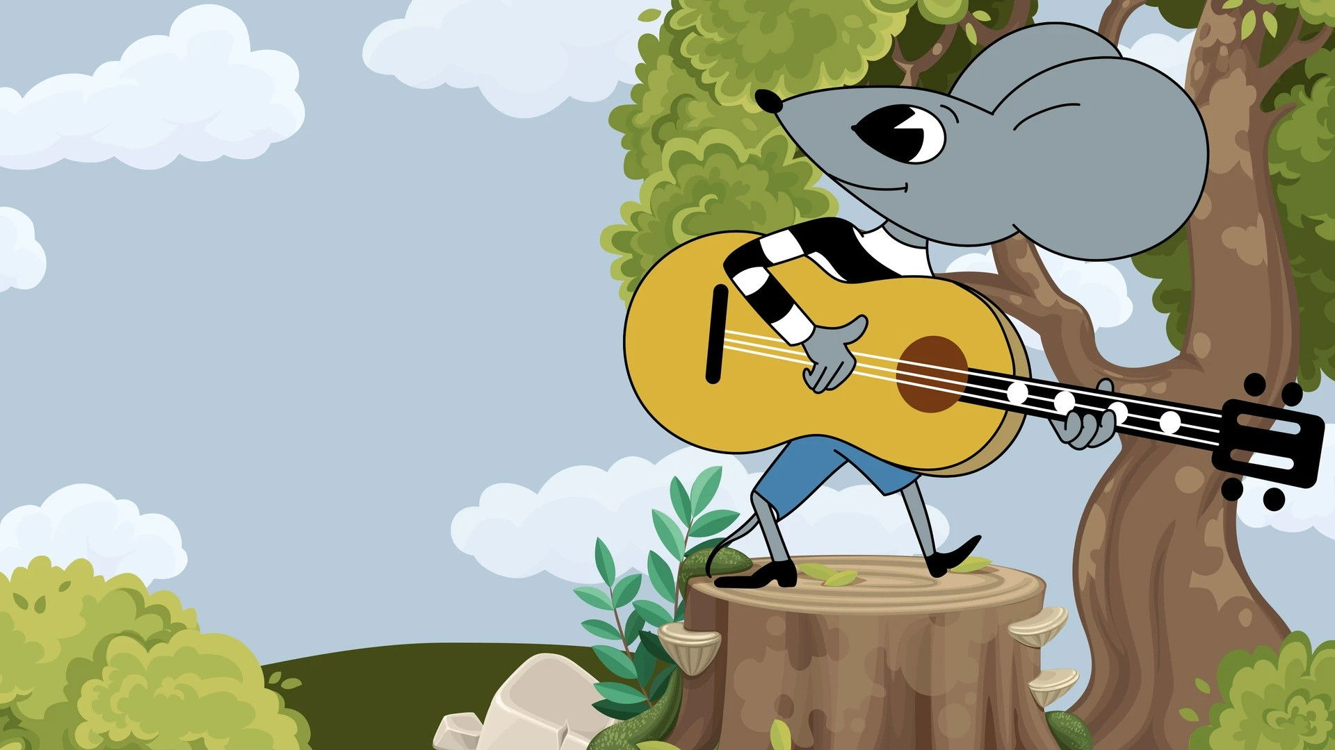 Backdrop for A Song of the Little Mouse