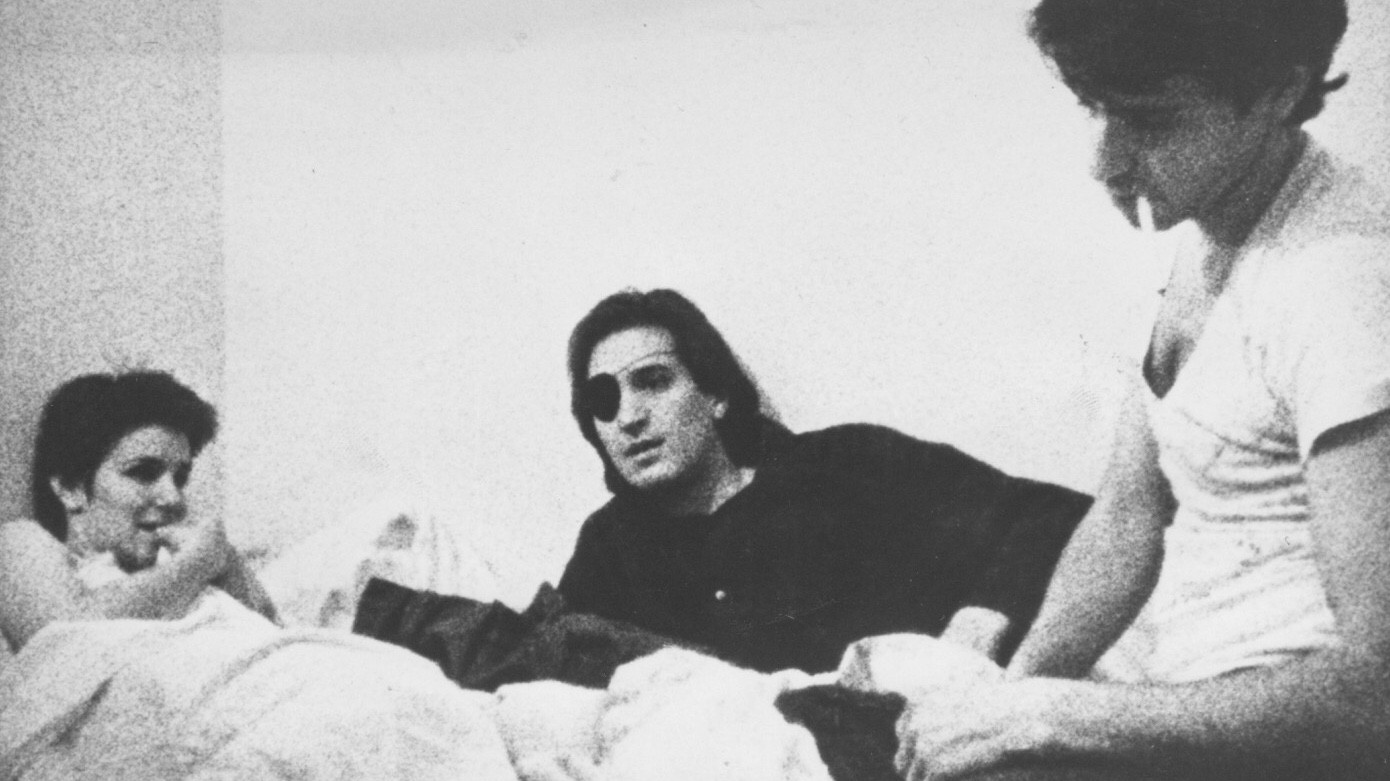 Backdrop for Three Bewildered People in the Night