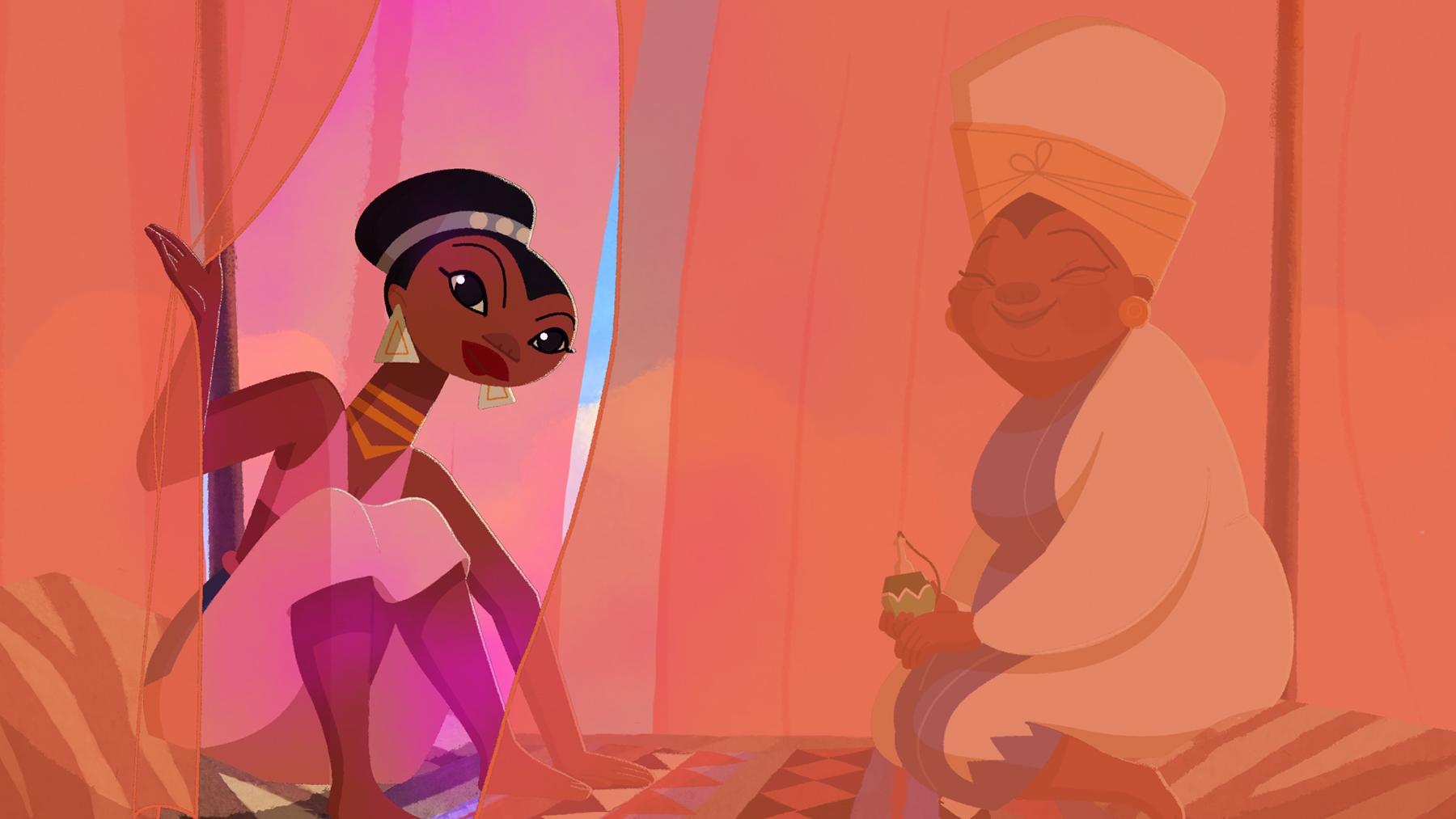 Backdrop for The Legend of King Solomon