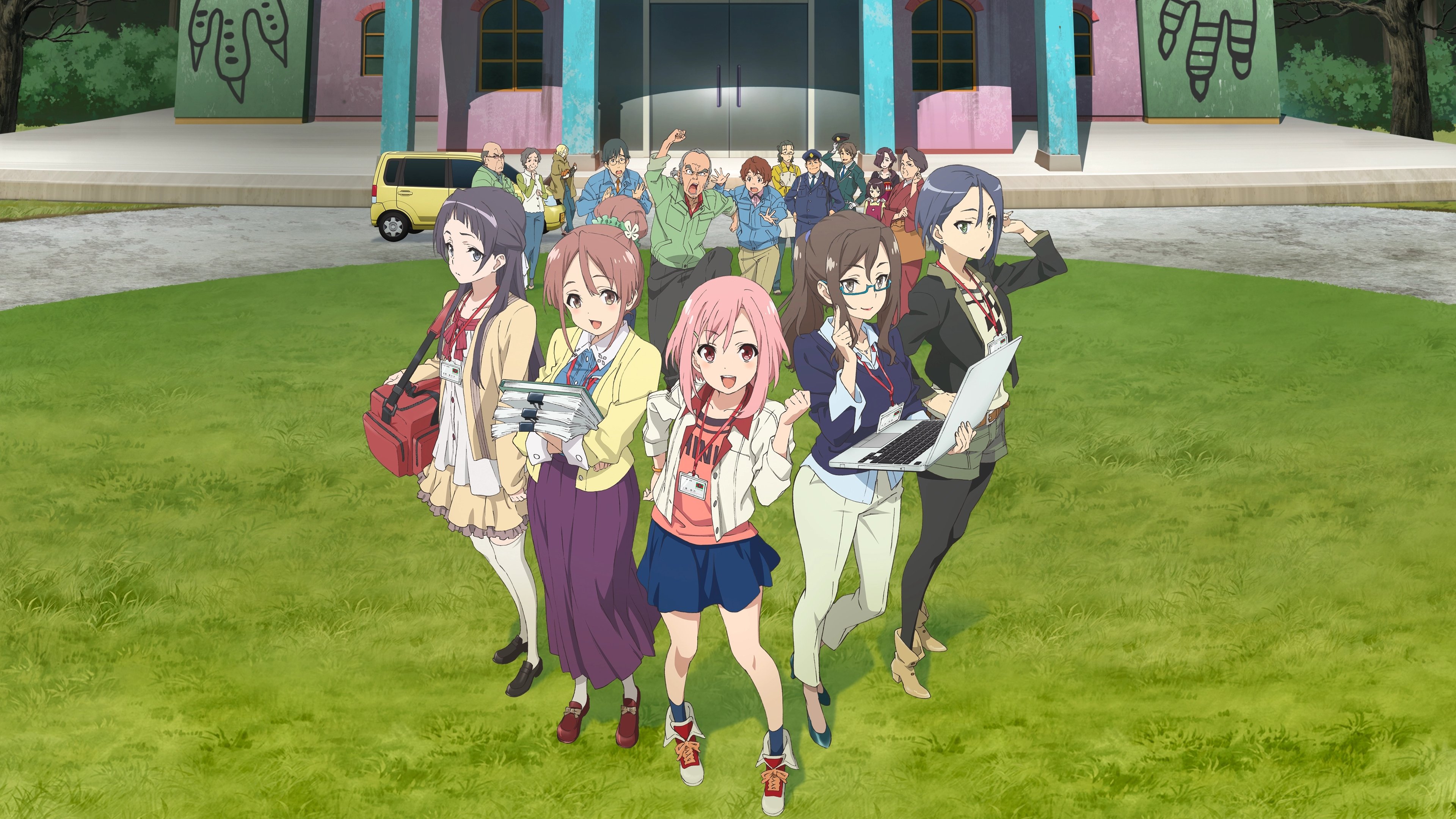 Backdrop for Sakura Quest