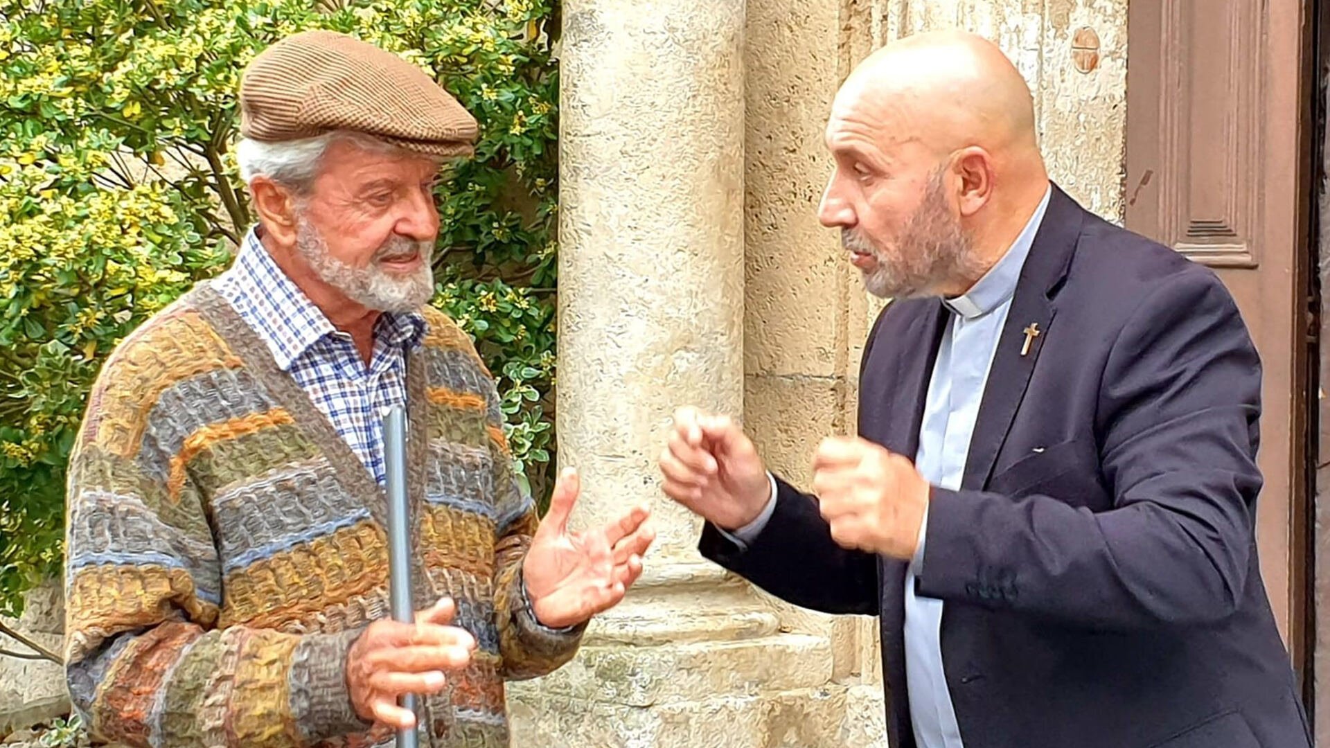 Backdrop for 4 misteri e un funerale