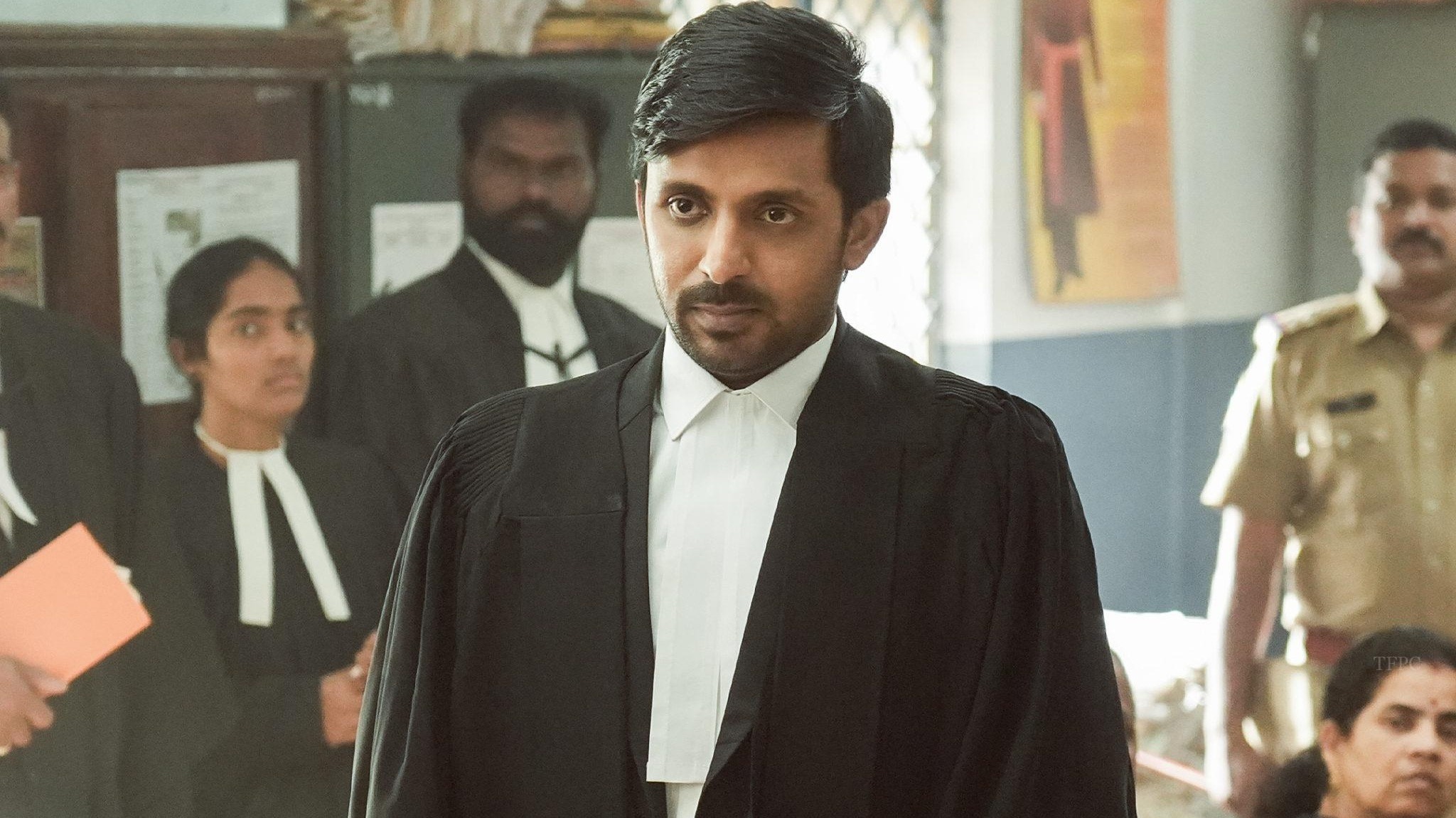 Backdrop for Court: State vs. A Nobody