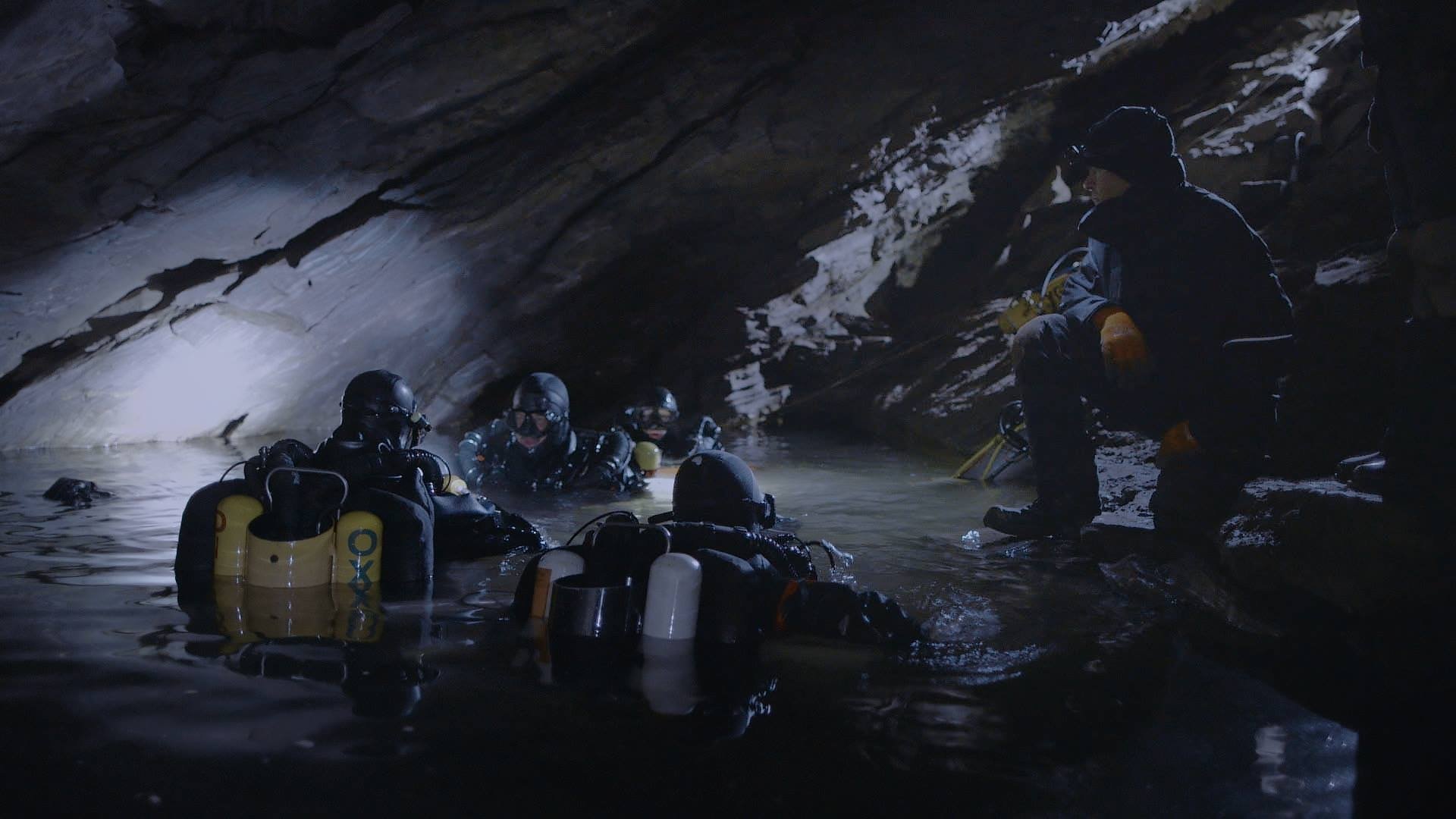 Backdrop for Diving Into the Unknown