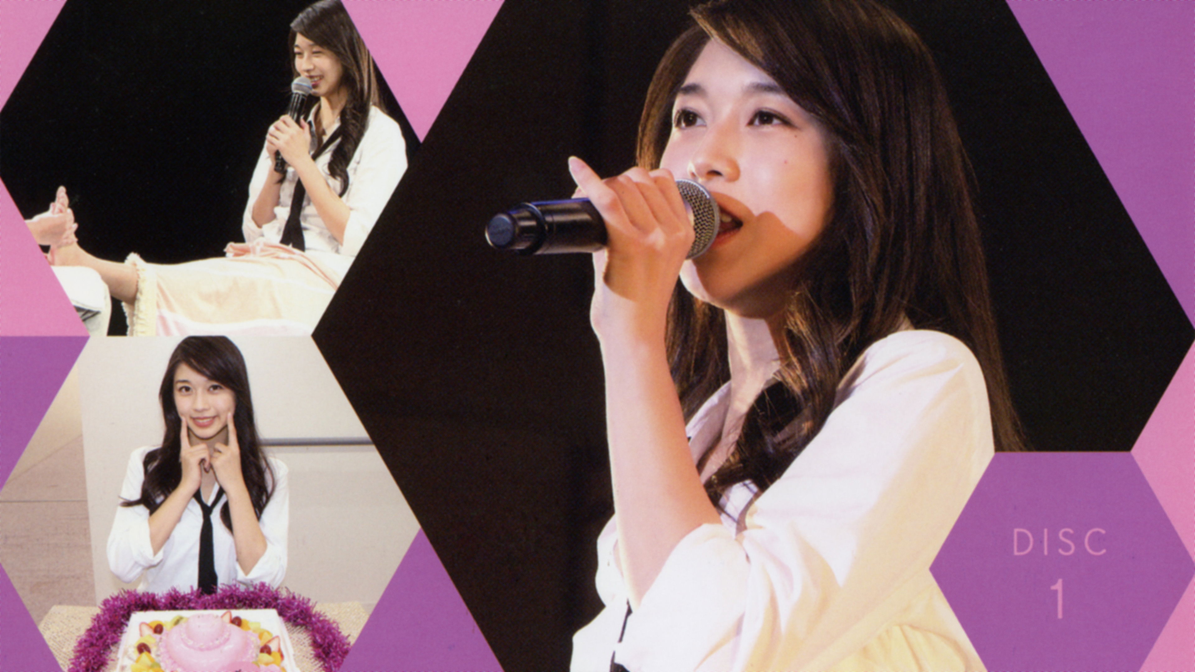 Backdrop for Morning Musume.'19 Makino Maria Birthday Event