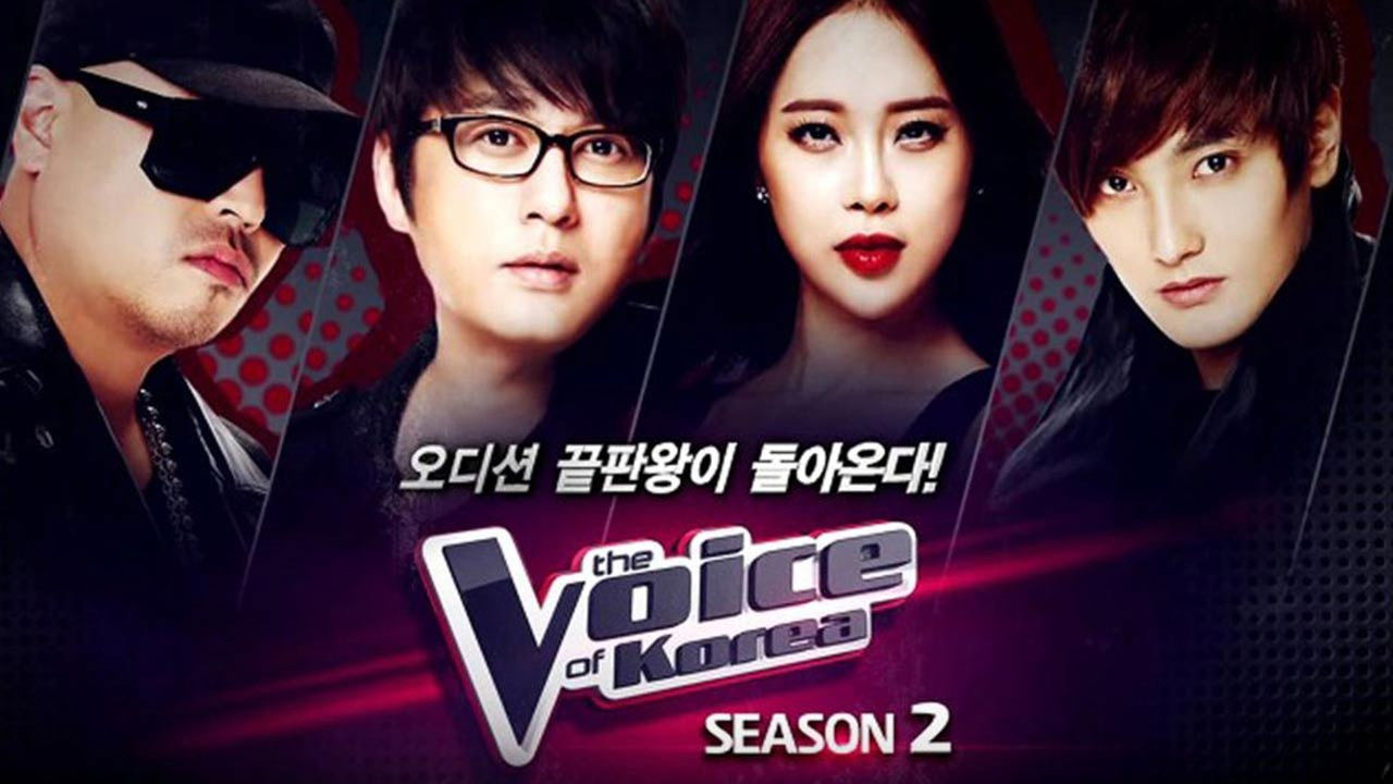 Backdrop for The Voice of Korea