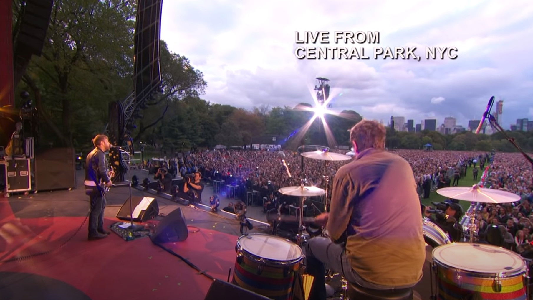 Backdrop for The Black Keys: Live at Global Citizen Music Festival 2012