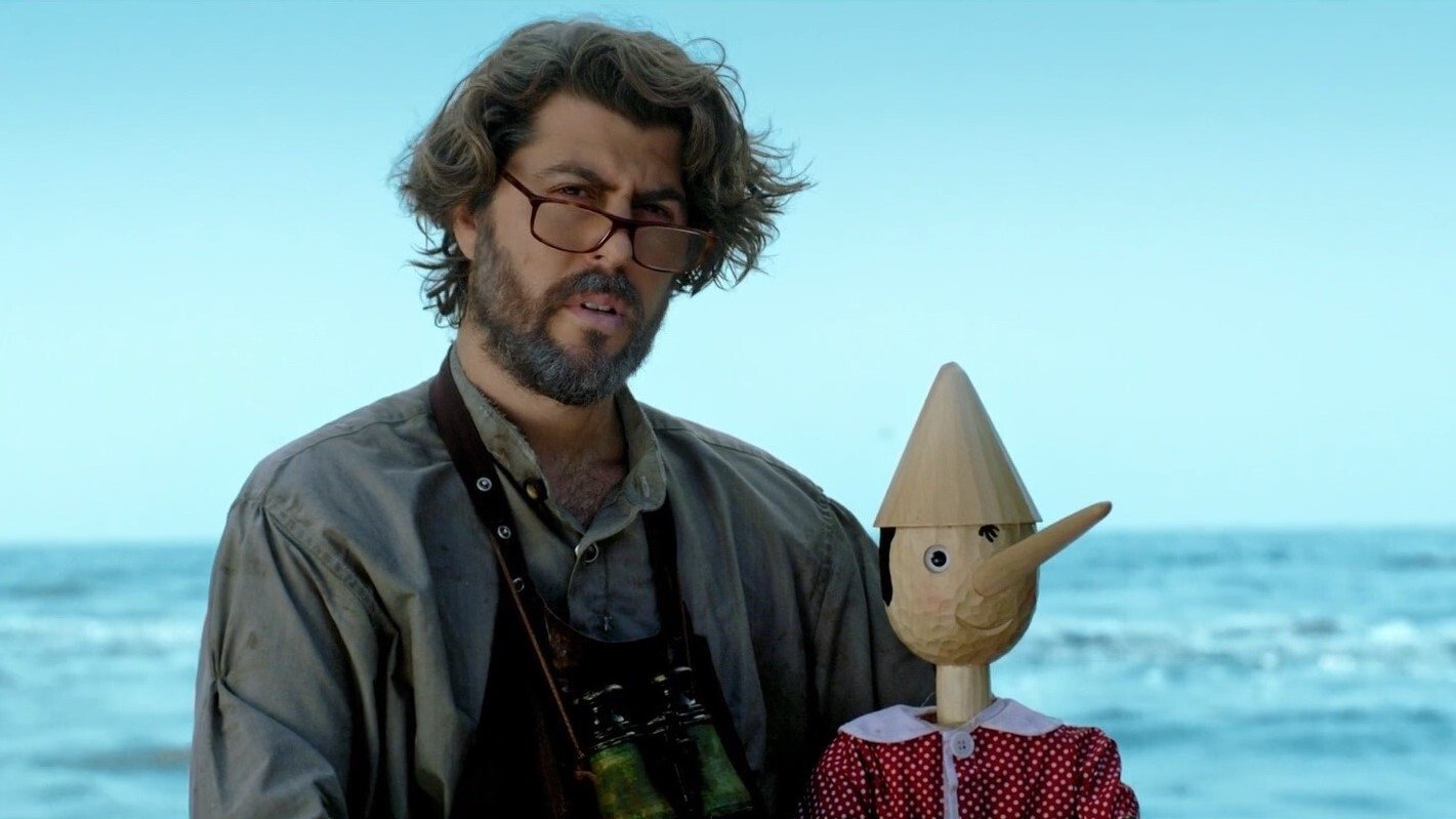 Backdrop for Green Pinocchio