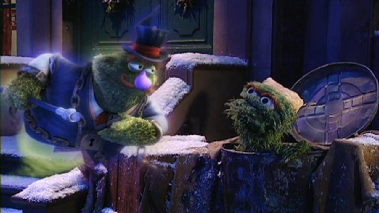Backdrop for A Sesame Street Christmas Carol