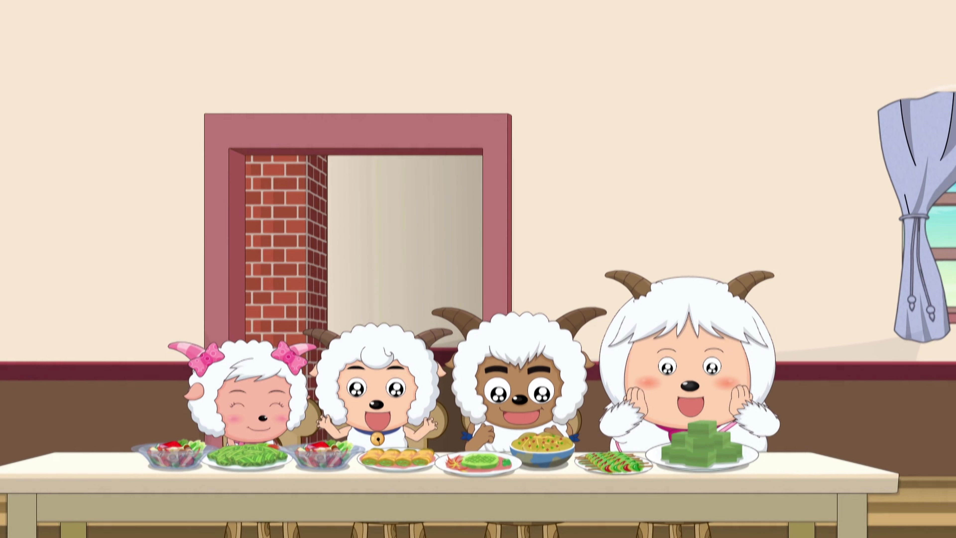 Backdrop for 喜羊羊与灰太狼之开心日记