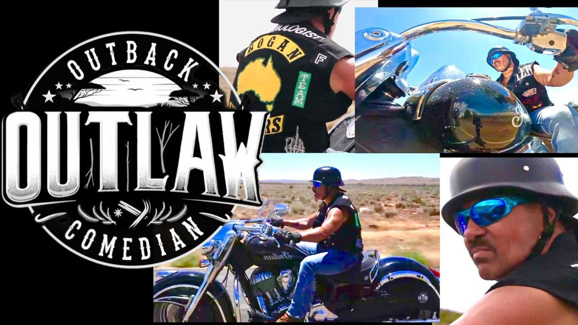 Backdrop for Outback Outlaw Comedian