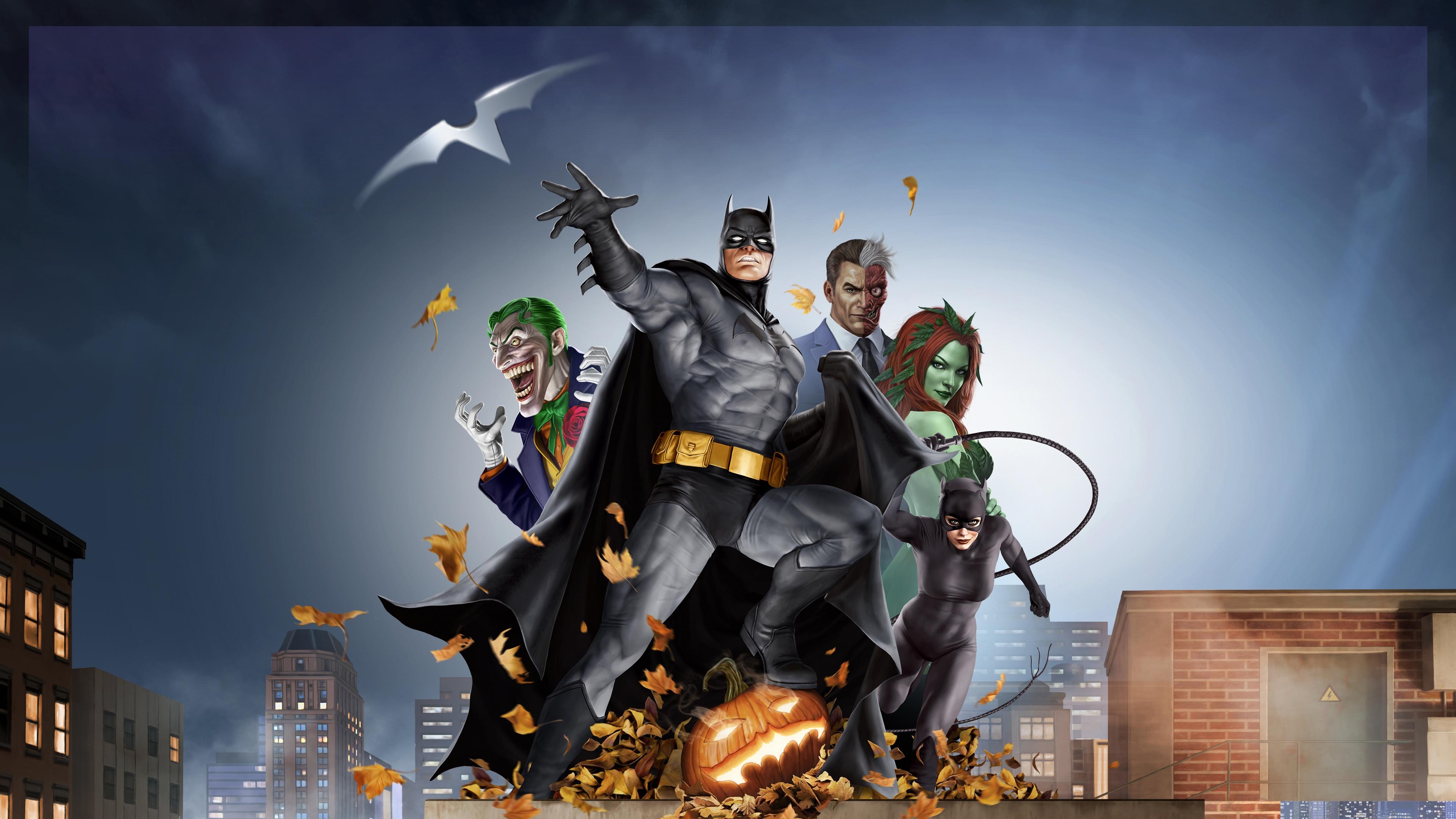Backdrop for Batman: The Long Halloween Deluxe Edition