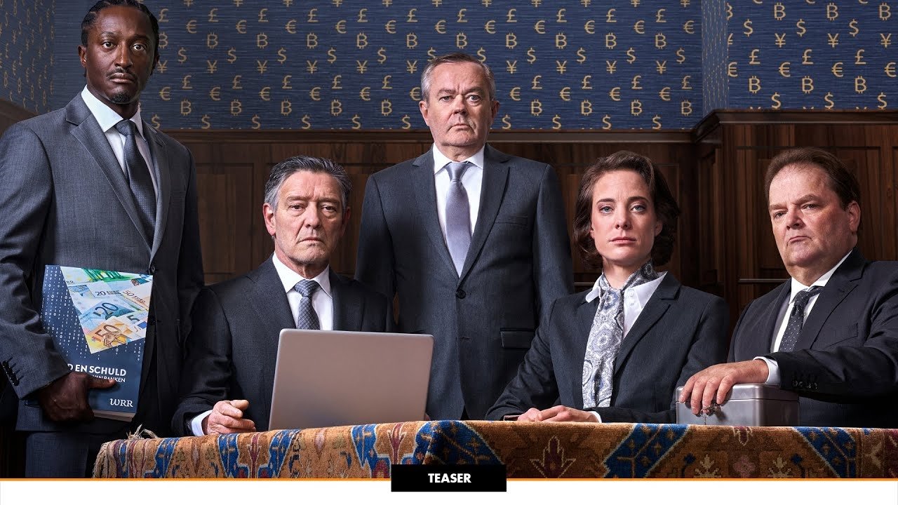 Backdrop for Door de bank genomen: 10 jaar later