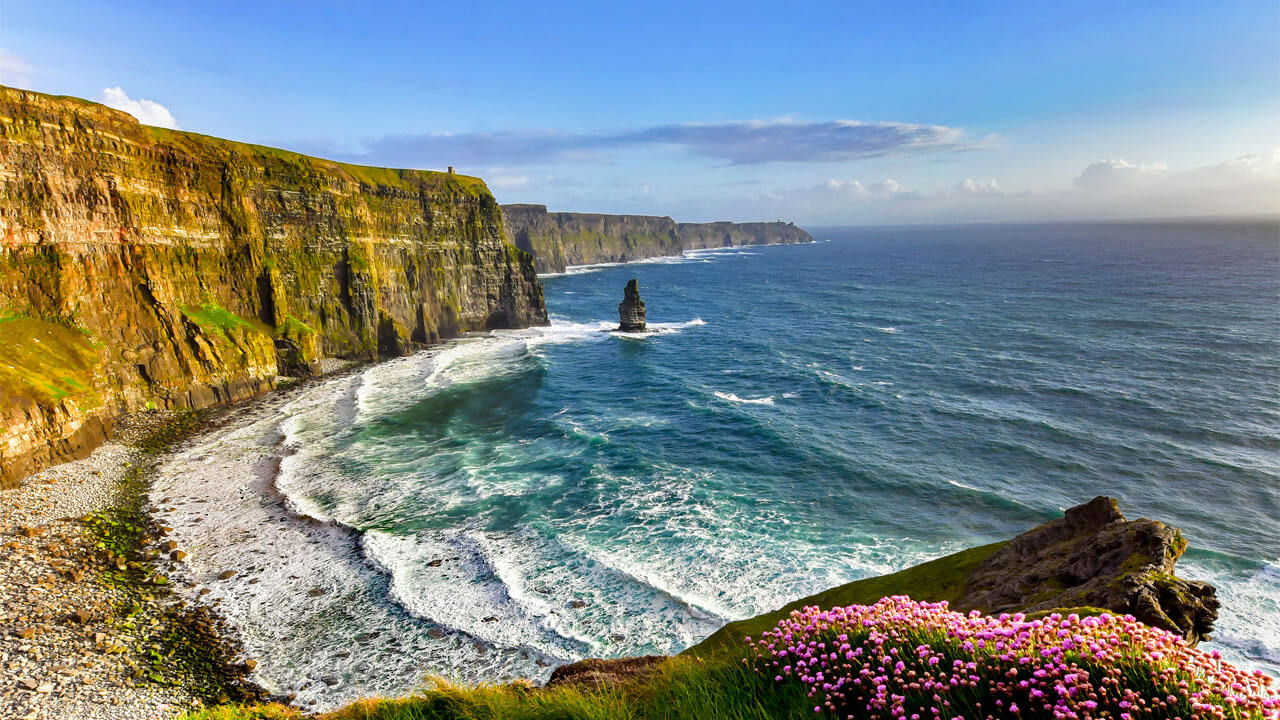 Backdrop for Celtic Tides - A Musical Odyssey