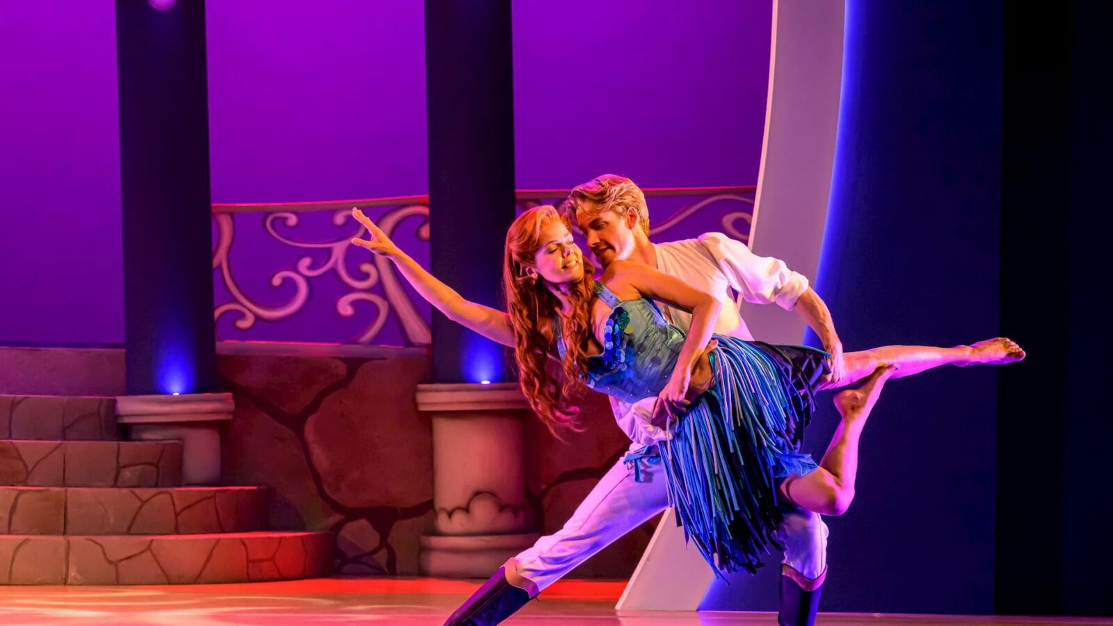 Backdrop for The Little Mermaid The Musical