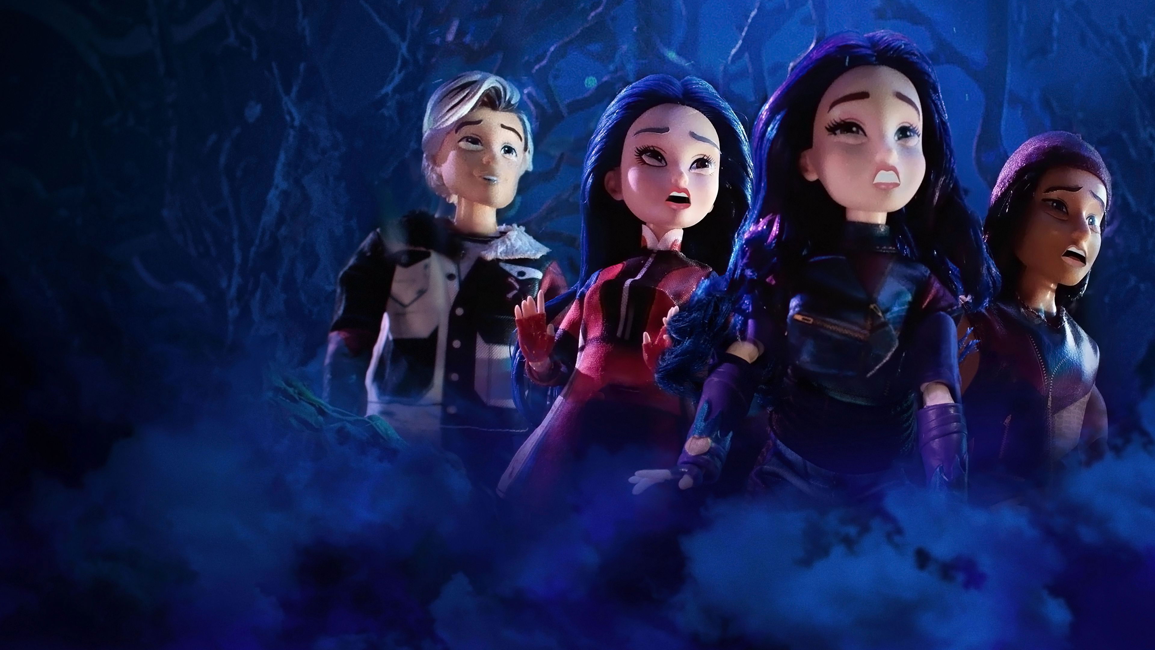 Backdrop for Wicked Woods: A Descendants Halloween Story