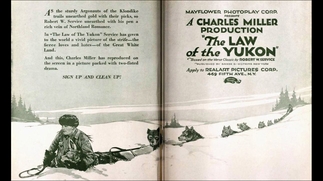 Backdrop for The Law of the Yukon