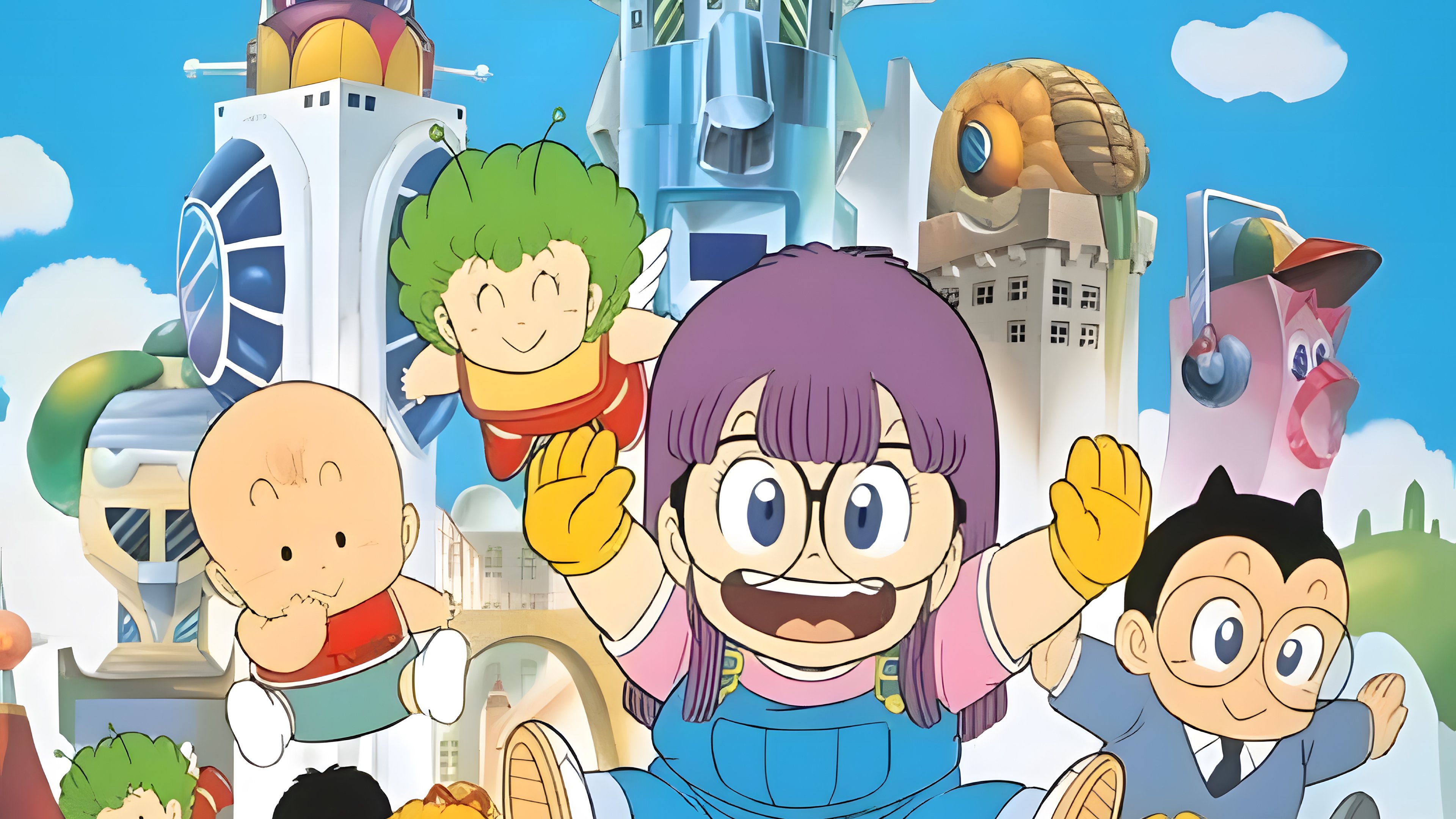 Backdrop for Dr. Slump and Arale-chan: Hoyoyo! City of Dreams, Mechapolis