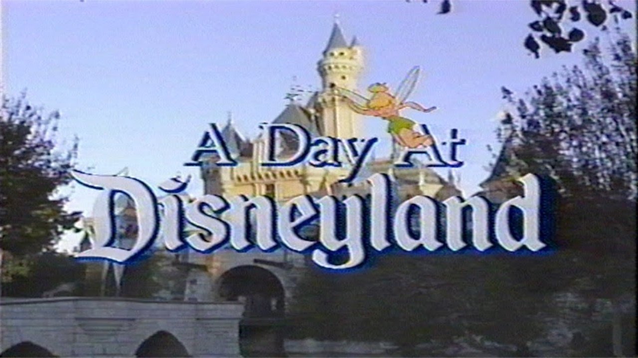 Backdrop for A Day at Disneyland 1991
