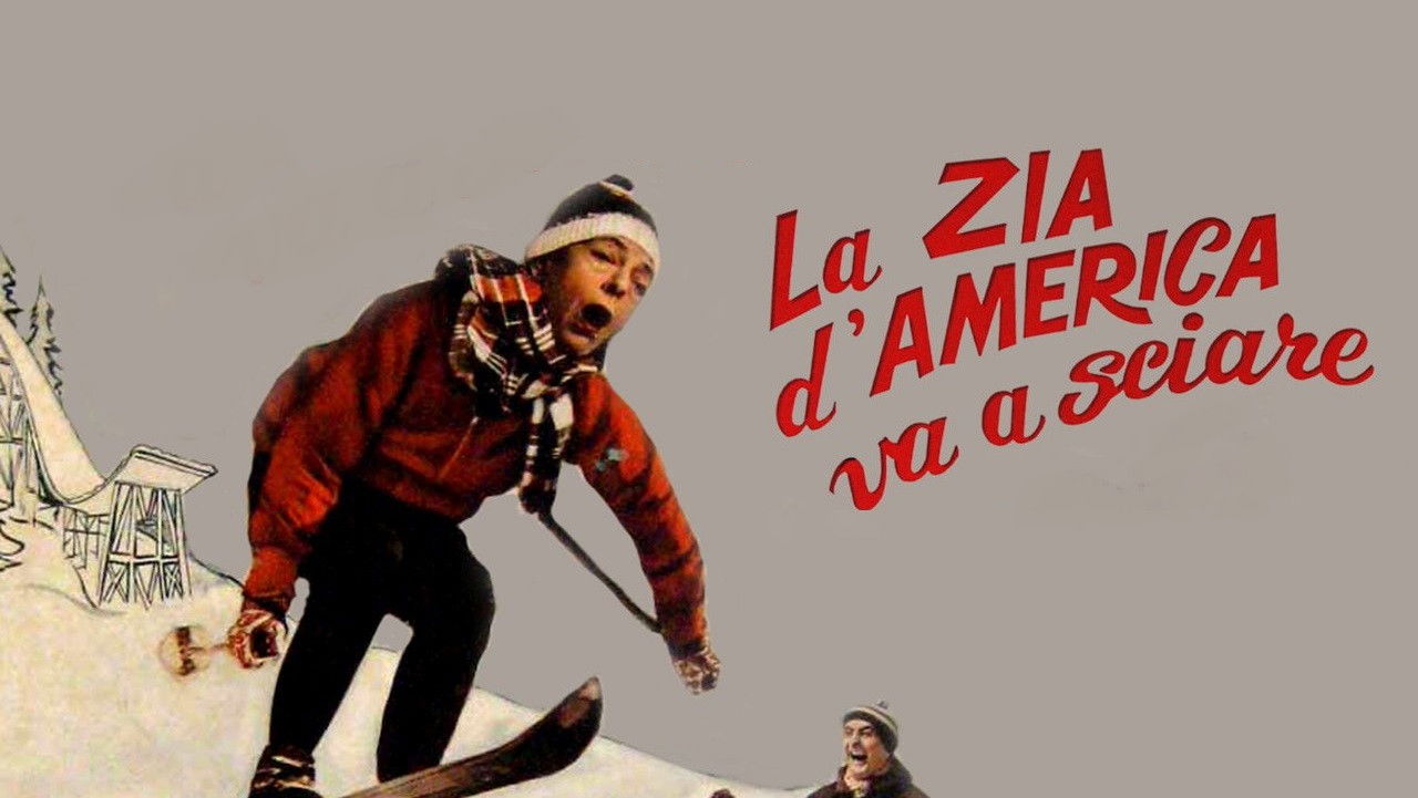 Backdrop for La zia d'America va a sciare