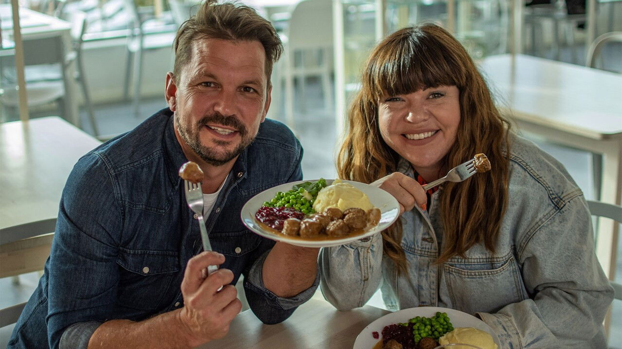 Backdrop for Food Unwrapped's Nordic Adventure