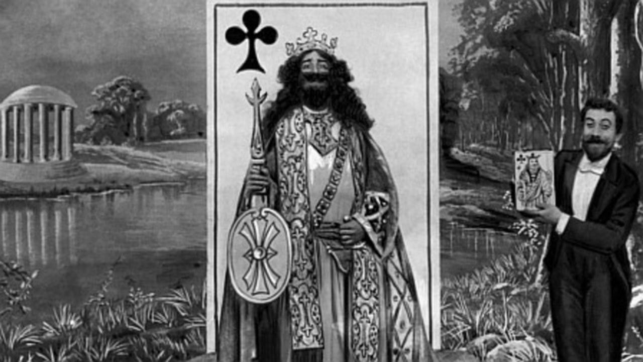 Backdrop for The Living Playing Cards