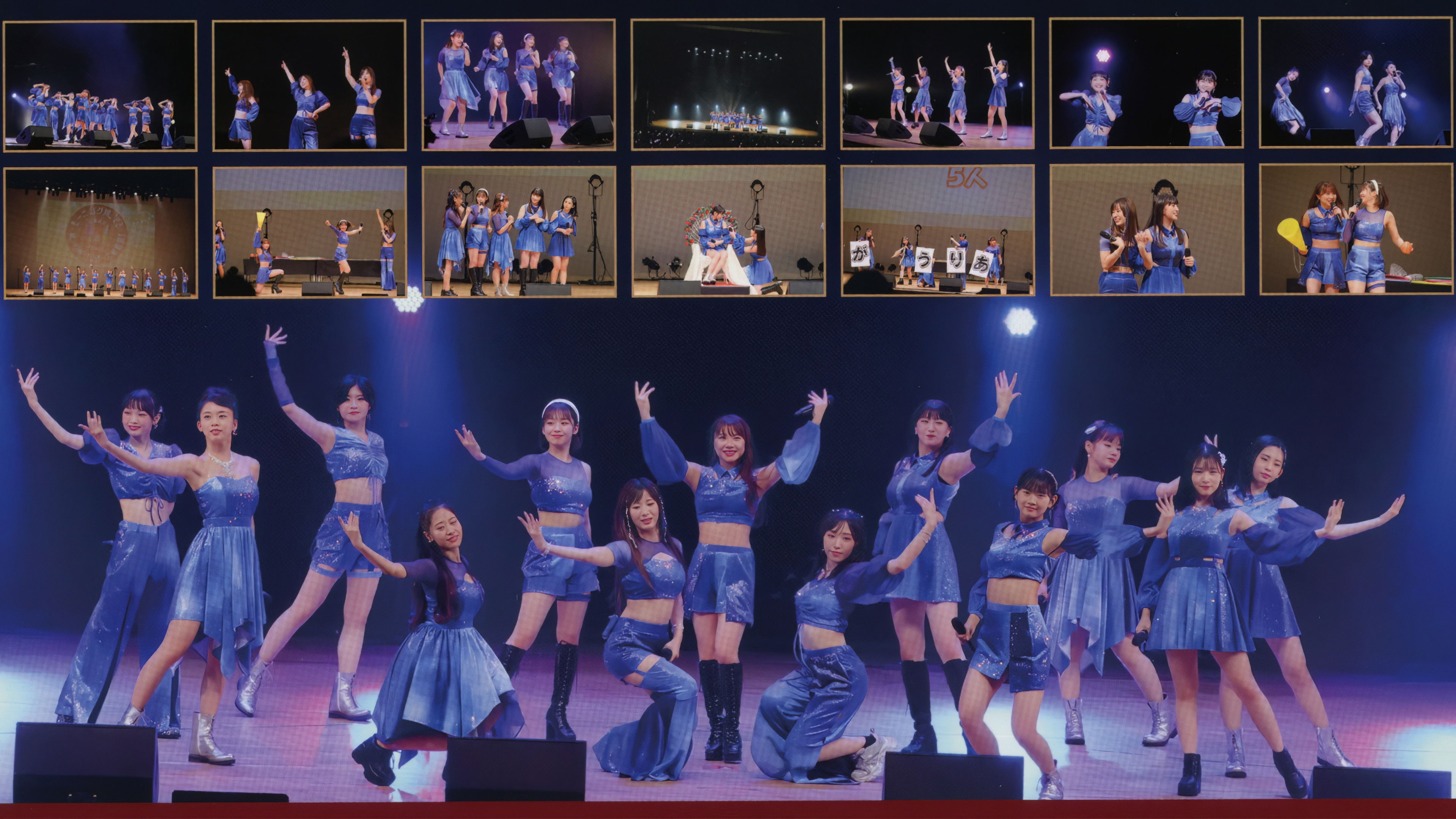 Backdrop for Morning Musume.'22 Kessei 25 Shuunen Kinen FC Event ~Musume × FAN×Fun! × Dai Kansha-sai!~