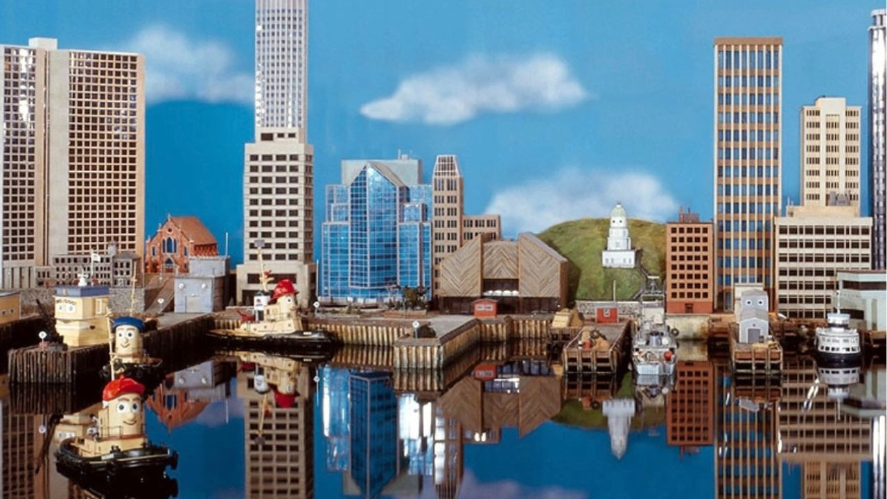 Backdrop for Theodore Tugboat