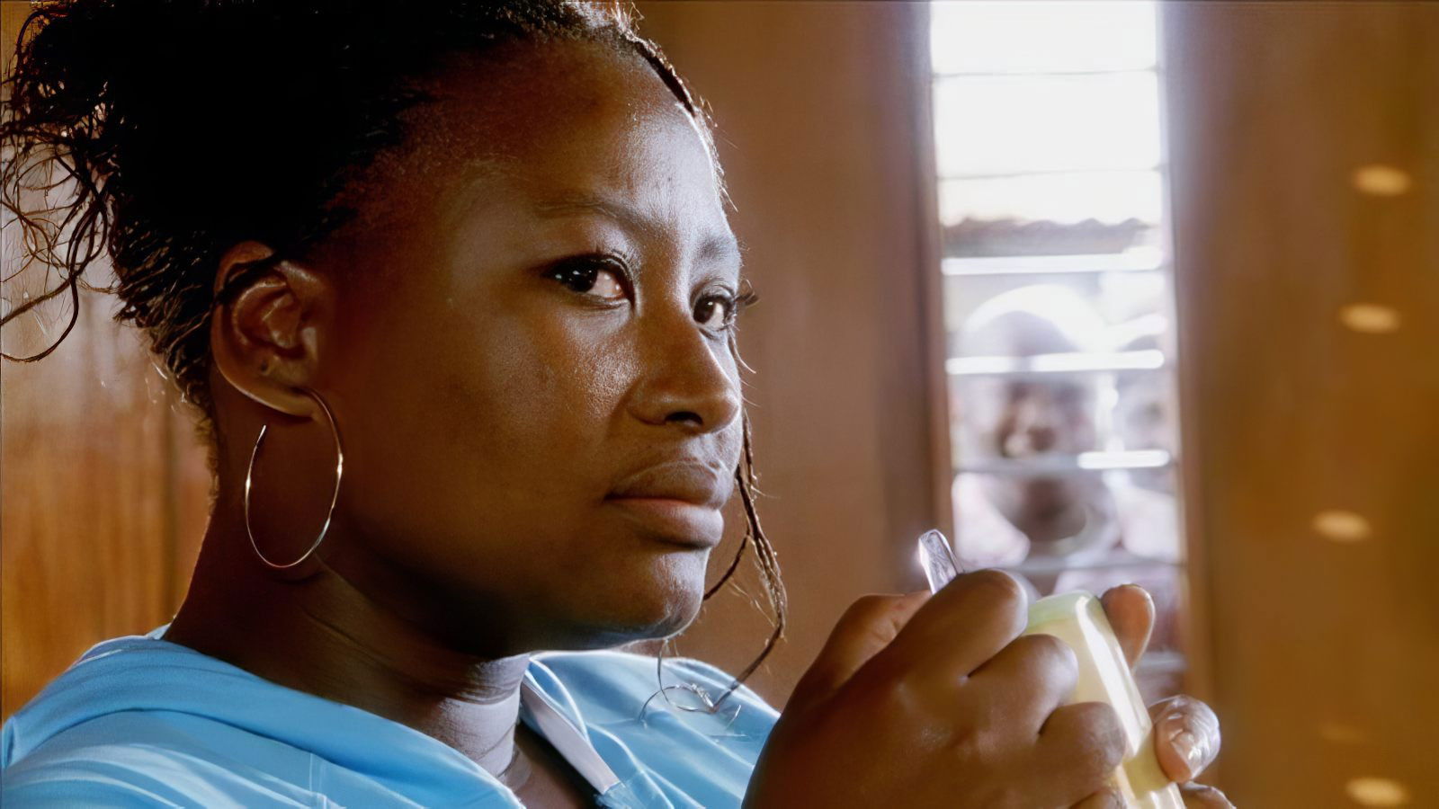 Backdrop for U-Carmen eKhayelitsha