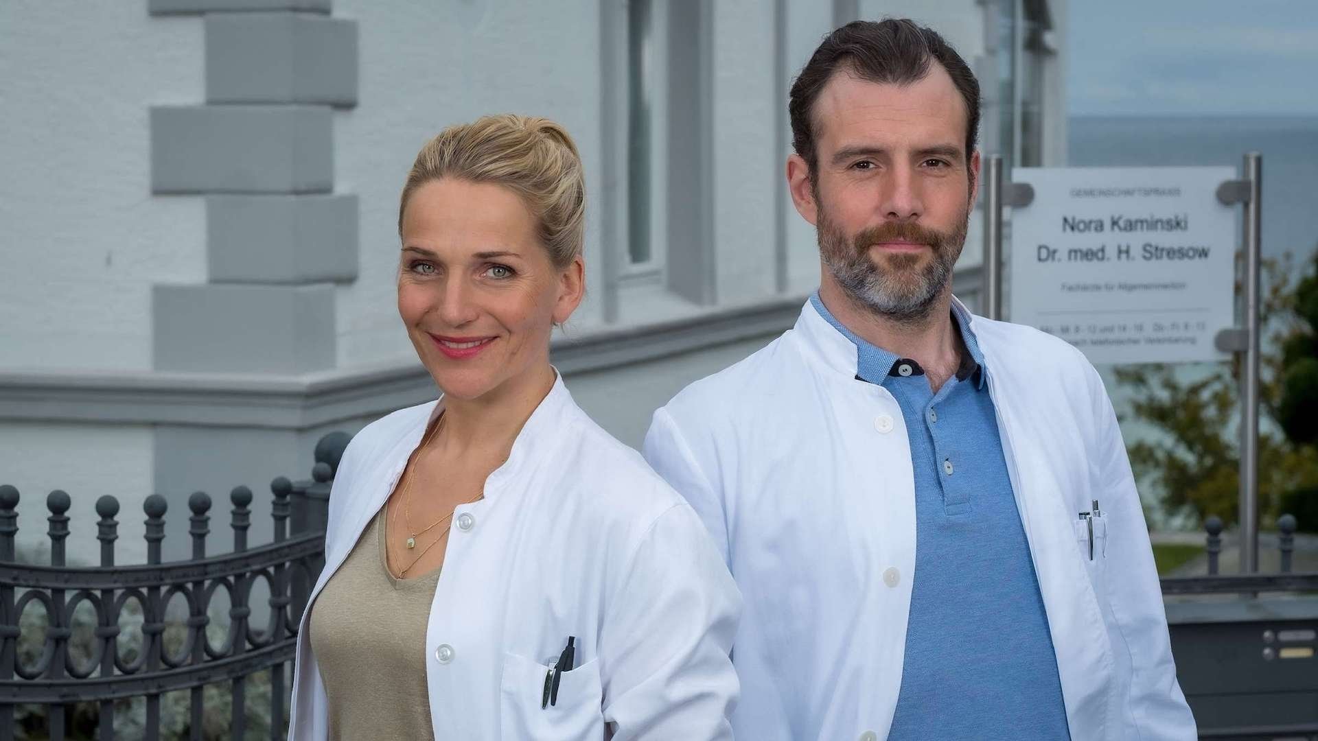 Backdrop for Praxis mit Meerblick