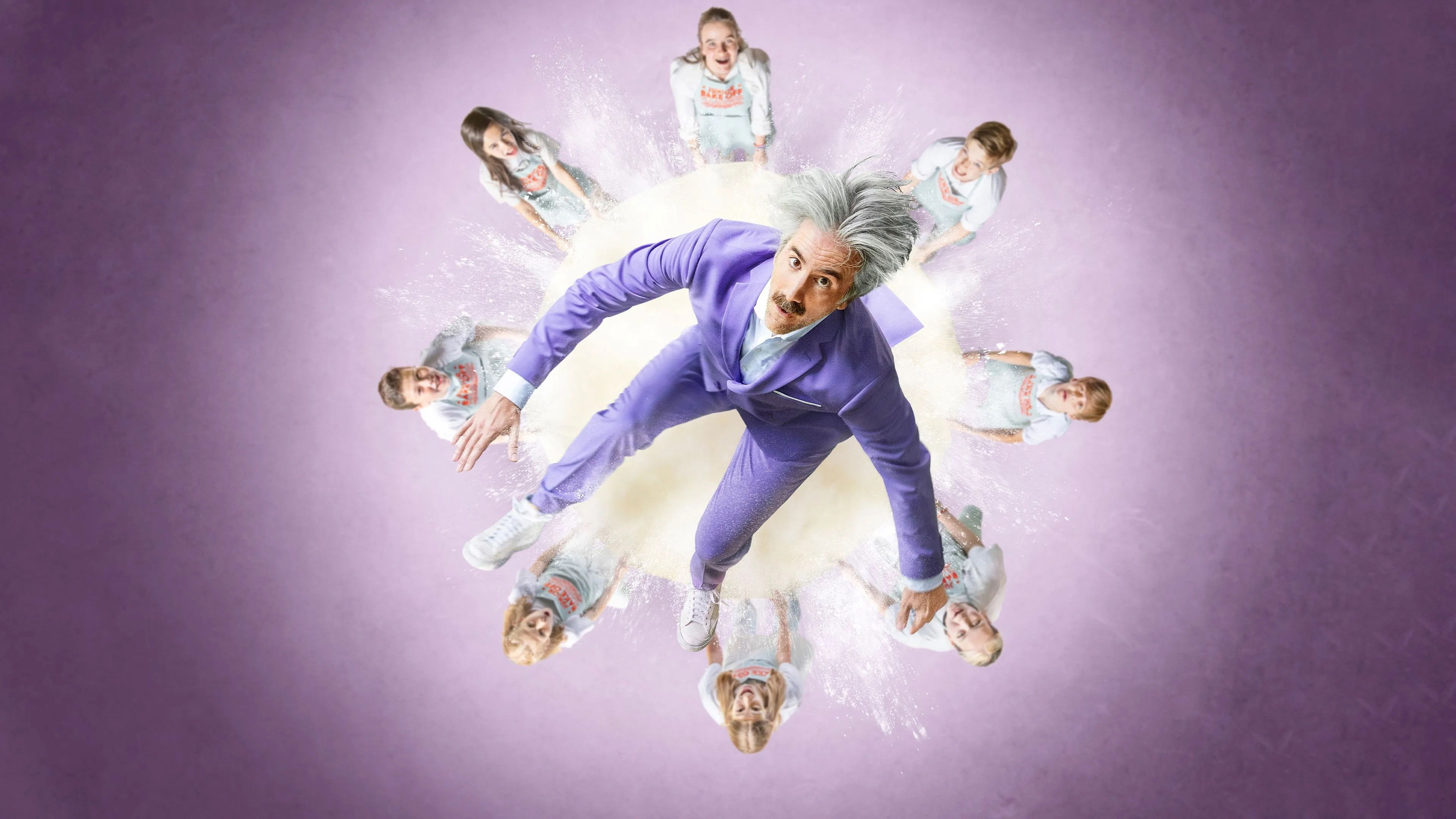 Backdrop for Junior Bake Off Flanders