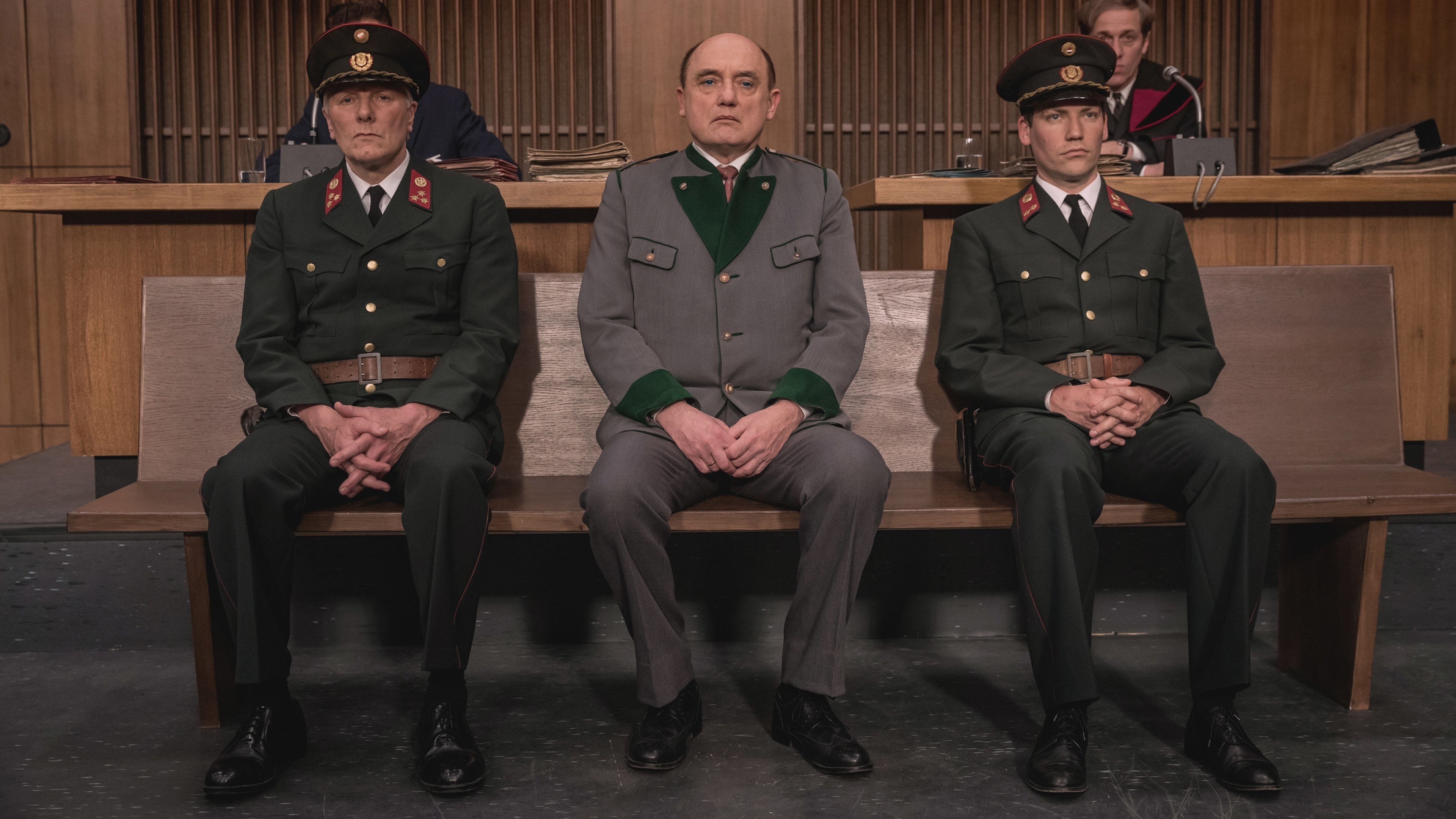 Backdrop for Murer: Anatomy of a Trial