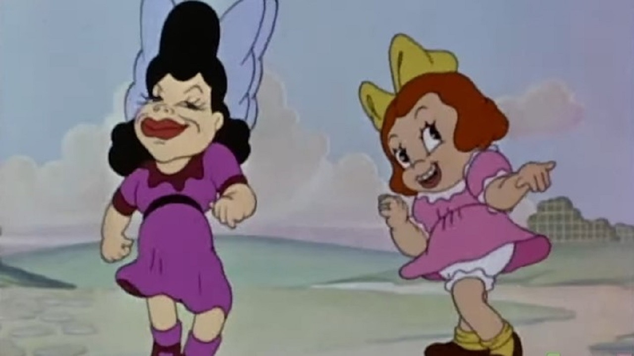 Backdrop for Mother Goose in Swingtime