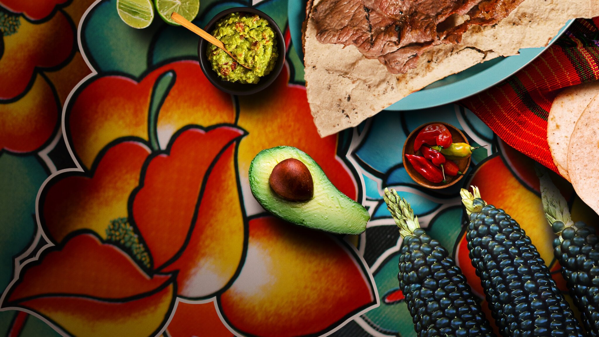 Backdrop for Street Food: Latin America