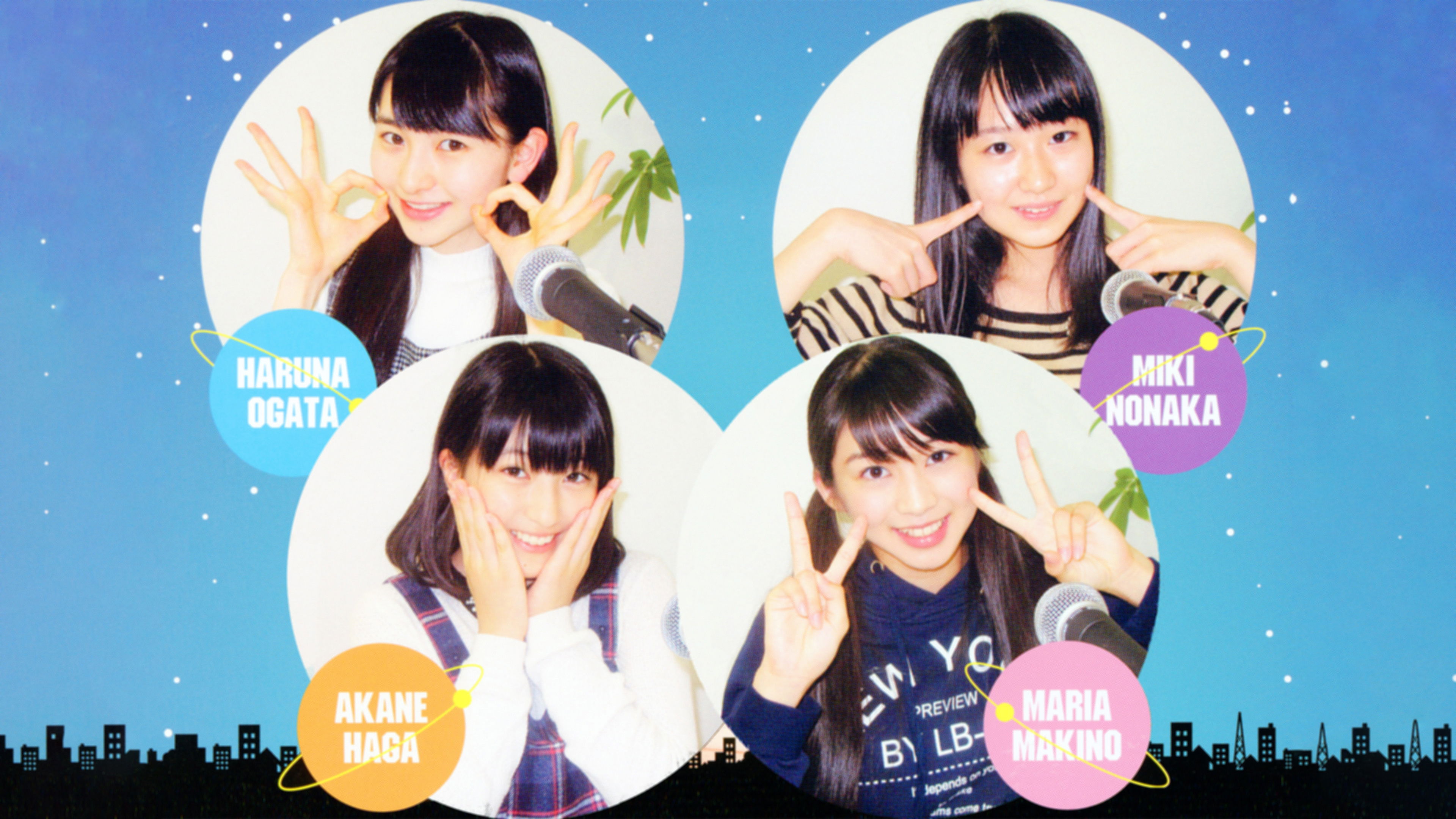 Backdrop for Morning Musume.'16 12ki Member WEB Talk "12ki Relay" Part.1