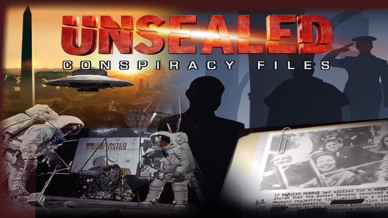 Backdrop for Unsealed: Conspiracy Files
