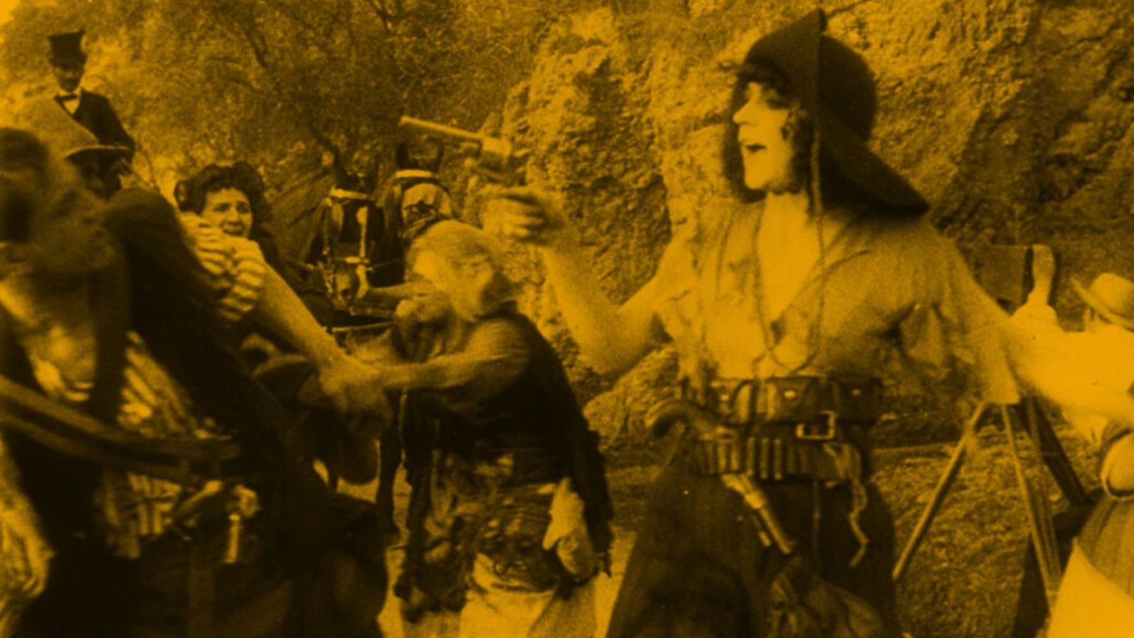 Backdrop for Zapata's Gang