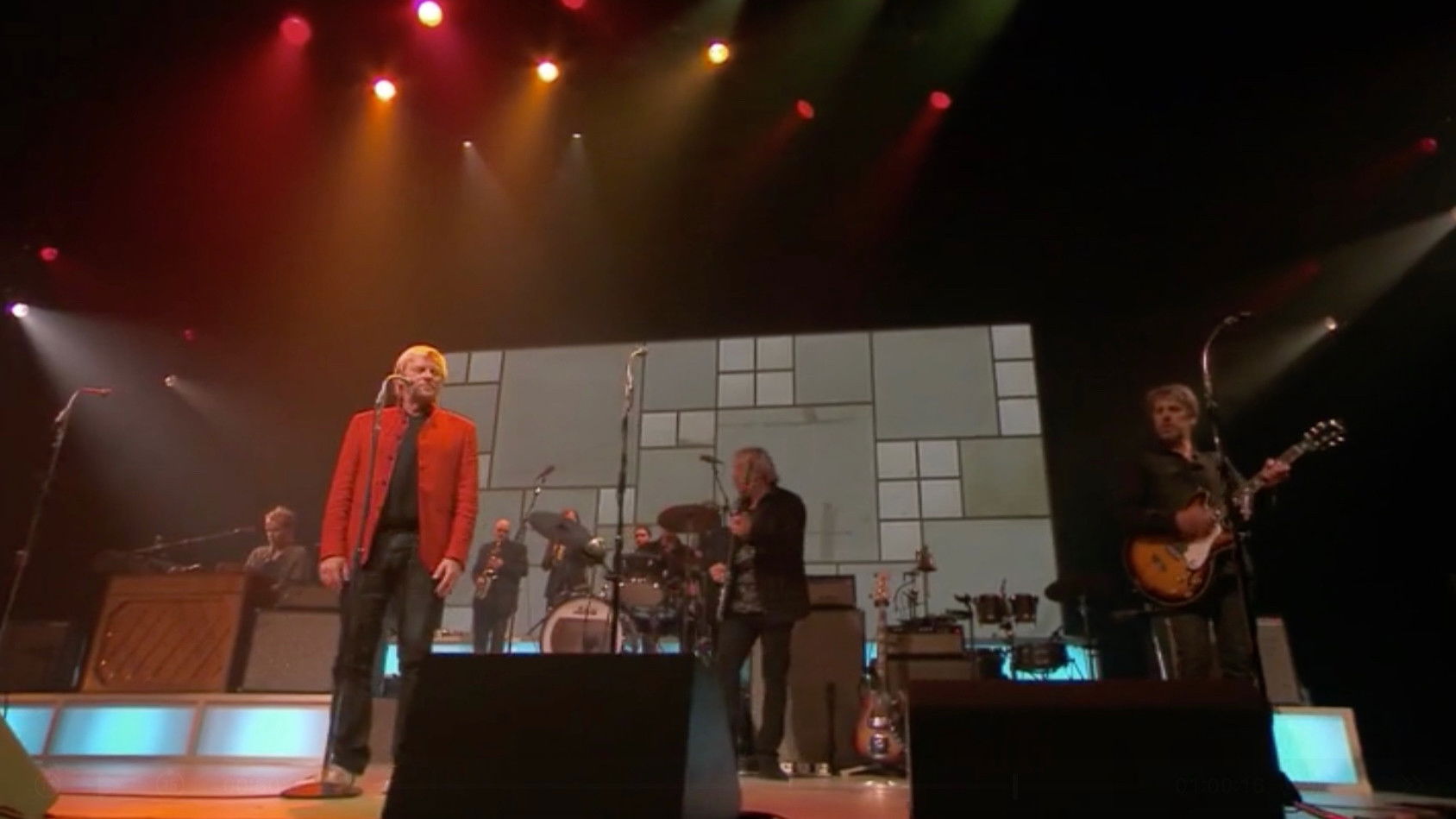 Backdrop for The Analogues in Liverpool