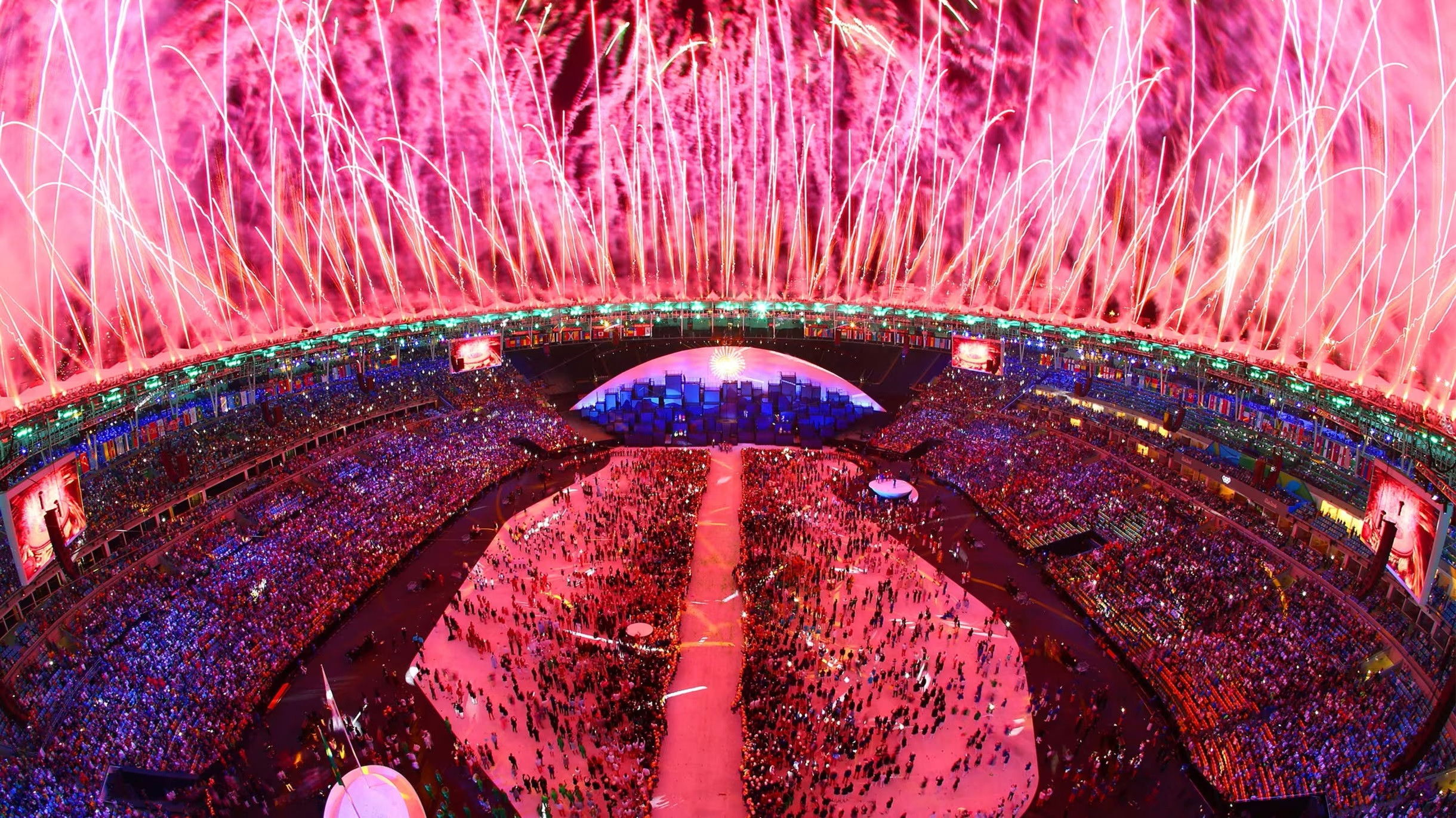 Backdrop for Rio 2016 Olympic Opening Ceremony: A New World