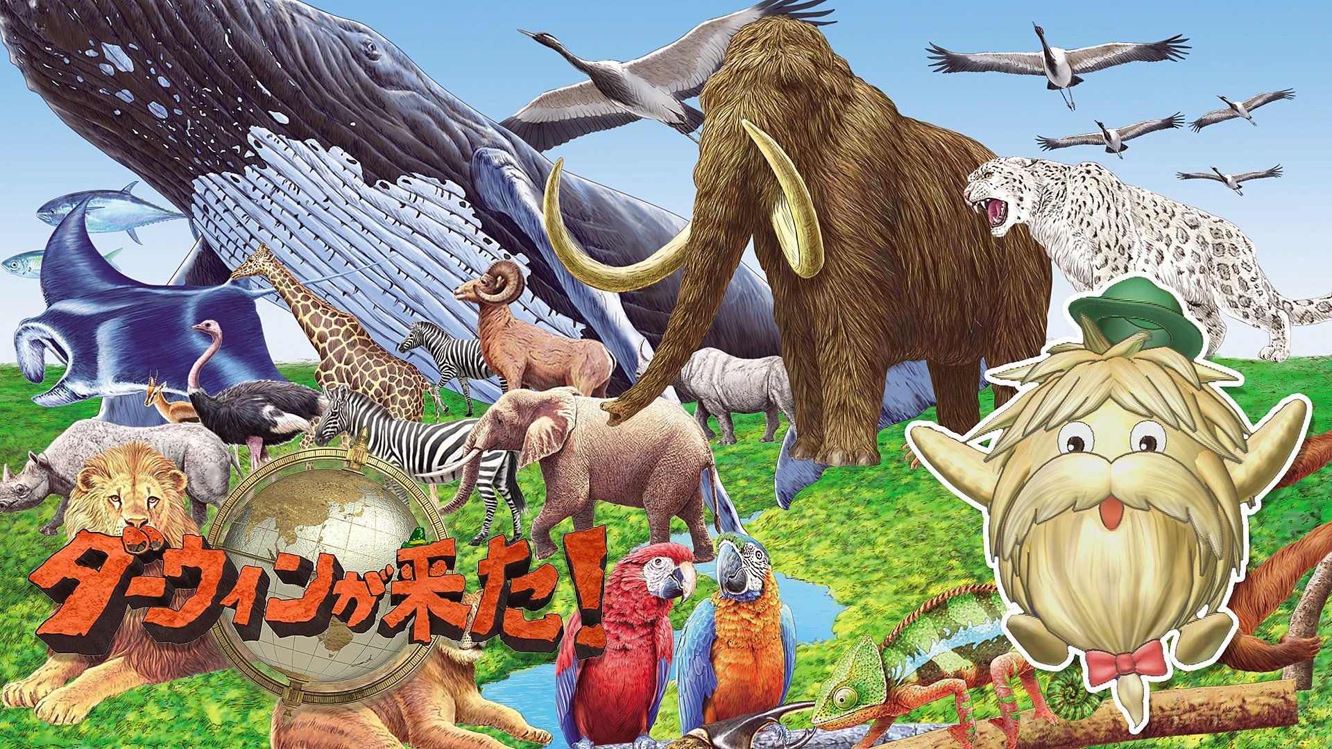 Backdrop for Darwin's Amazing Animals