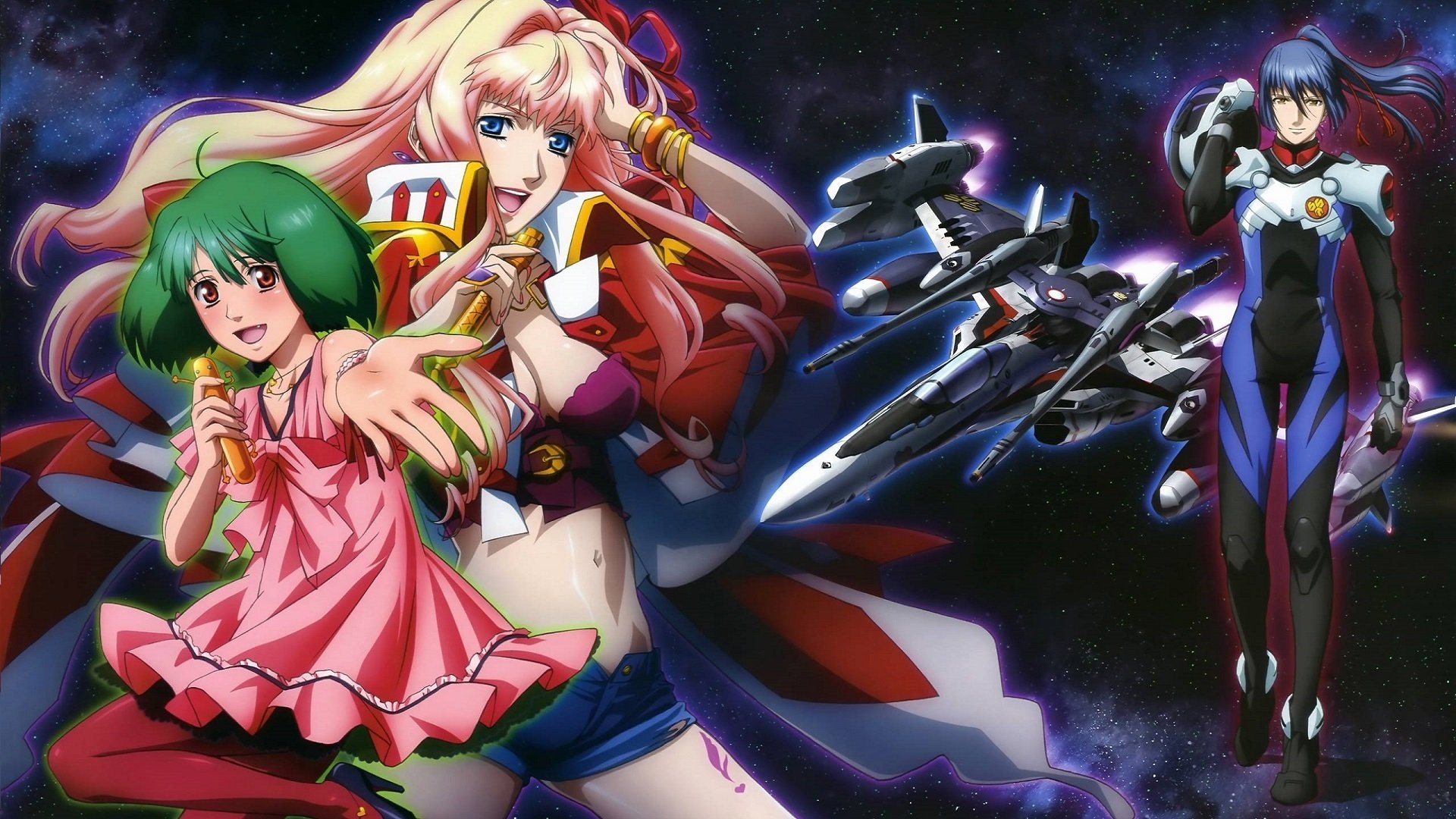 Backdrop for Macross Frontier
