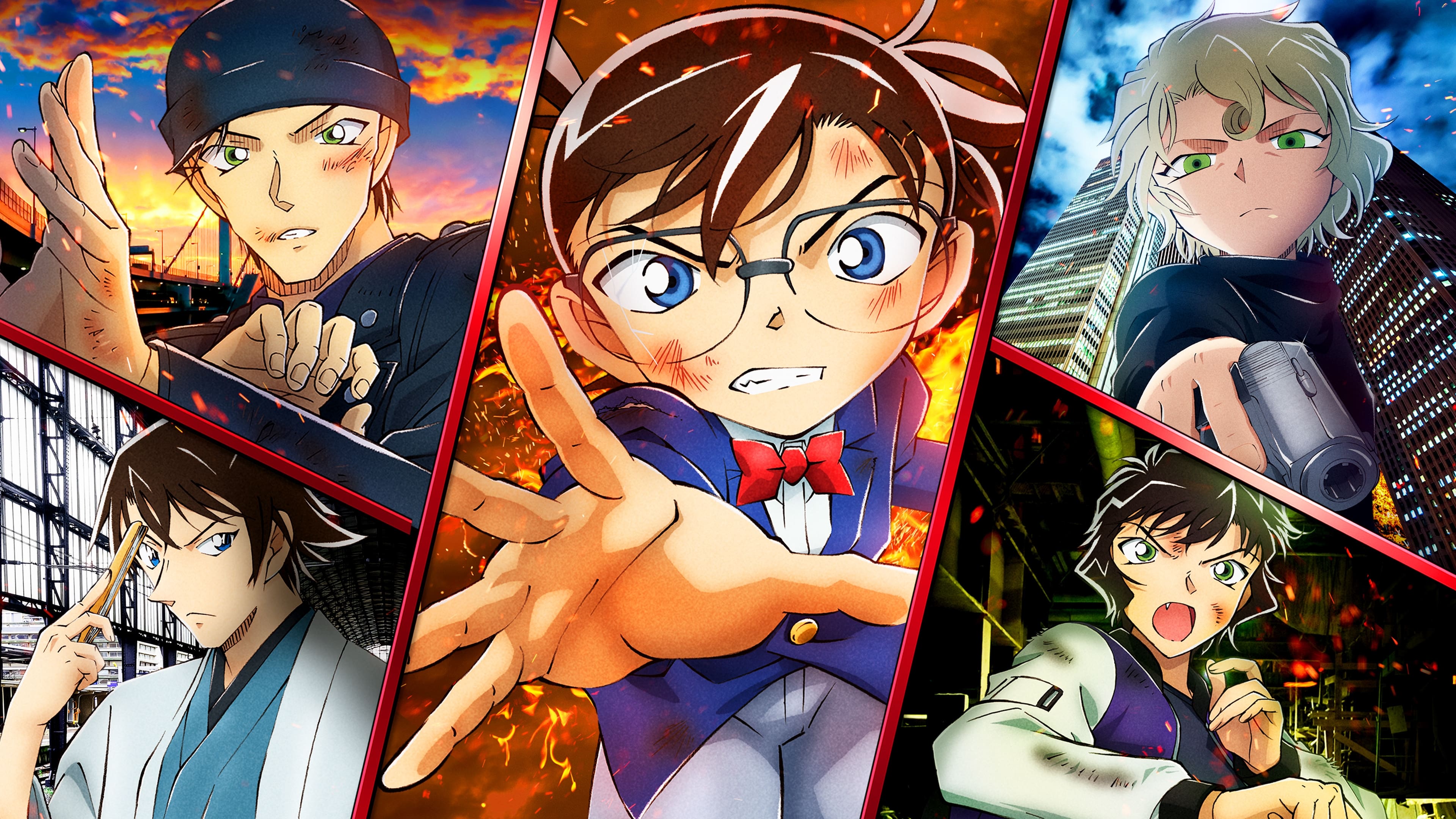 Backdrop for Detective Conan: The Scarlet Bullet