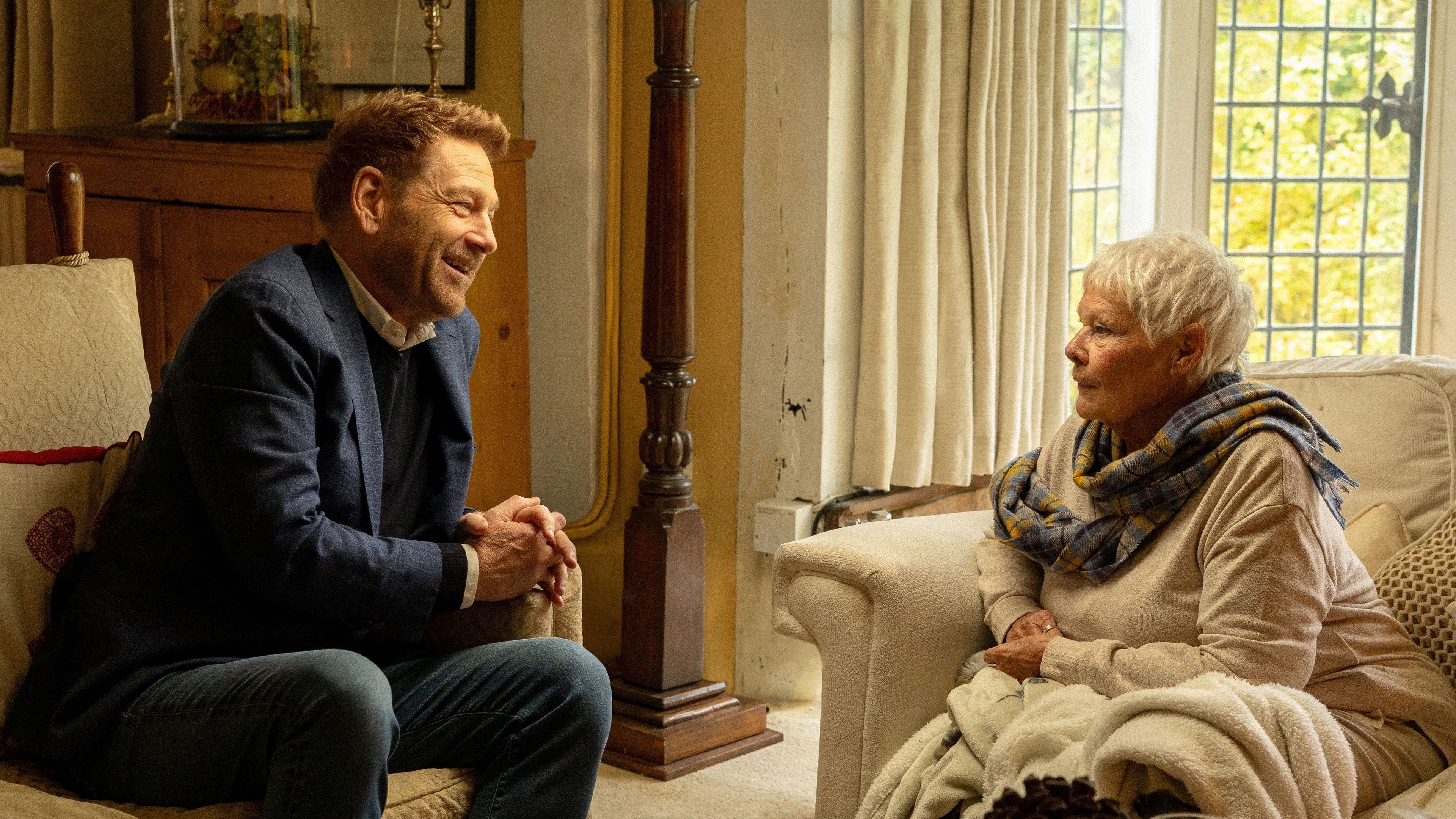 Backdrop for Tea with Judi Dench