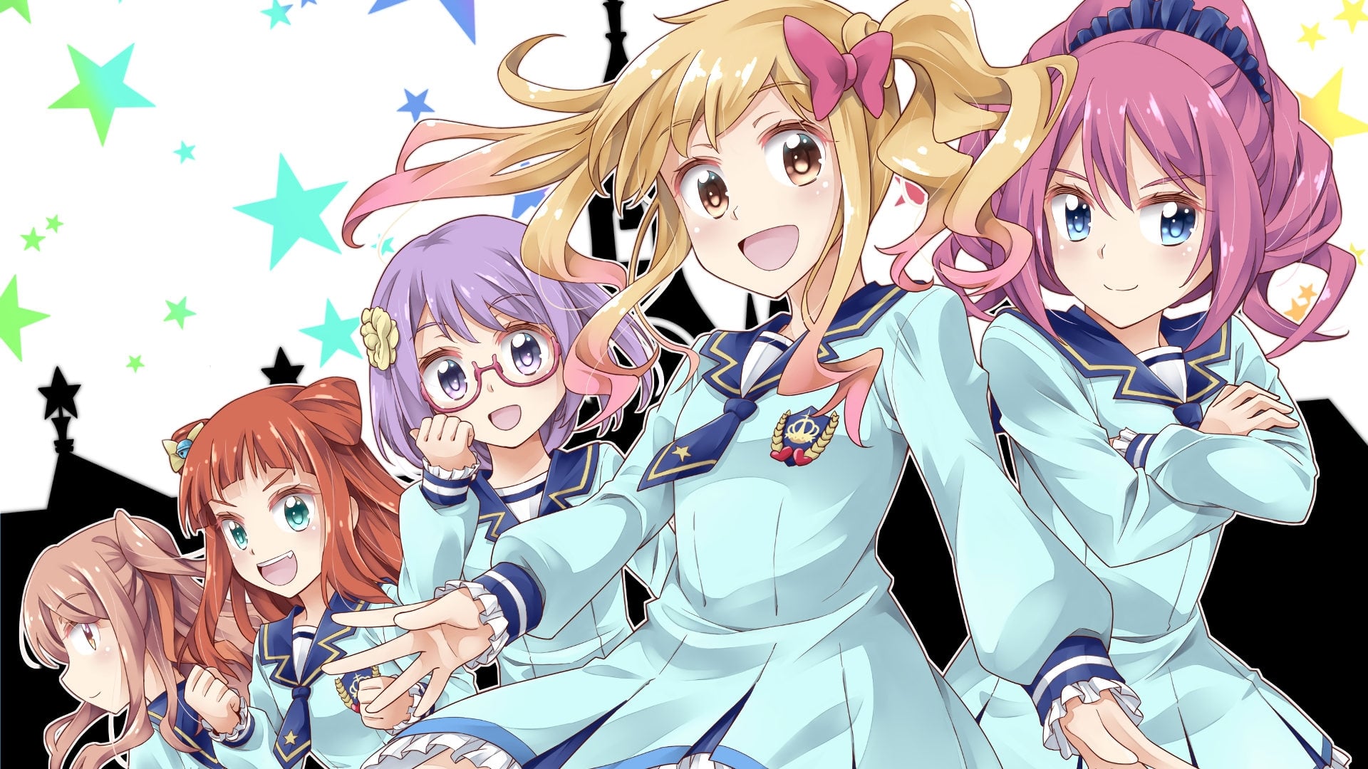 Backdrop for Aikatsu Stars!