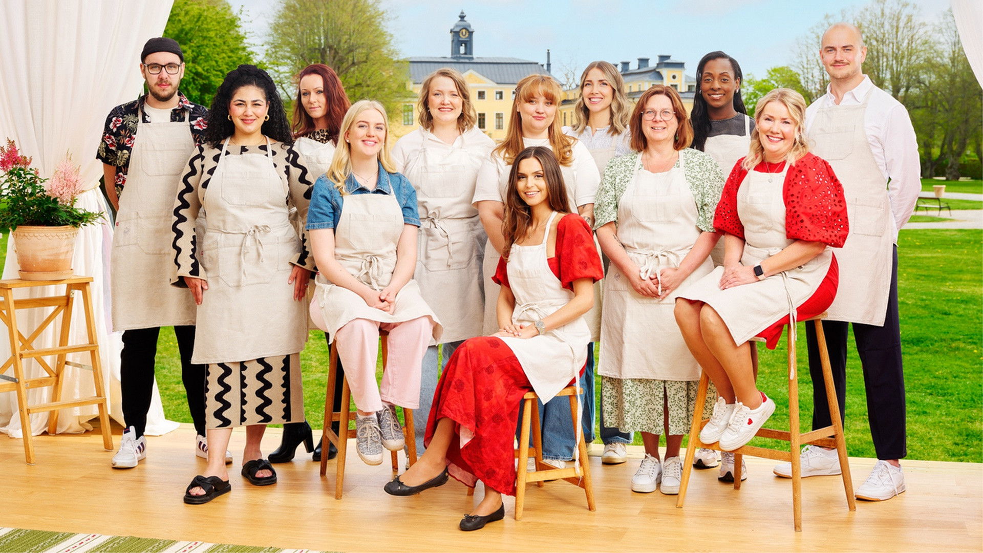 Backdrop for Hela Sverige bakar