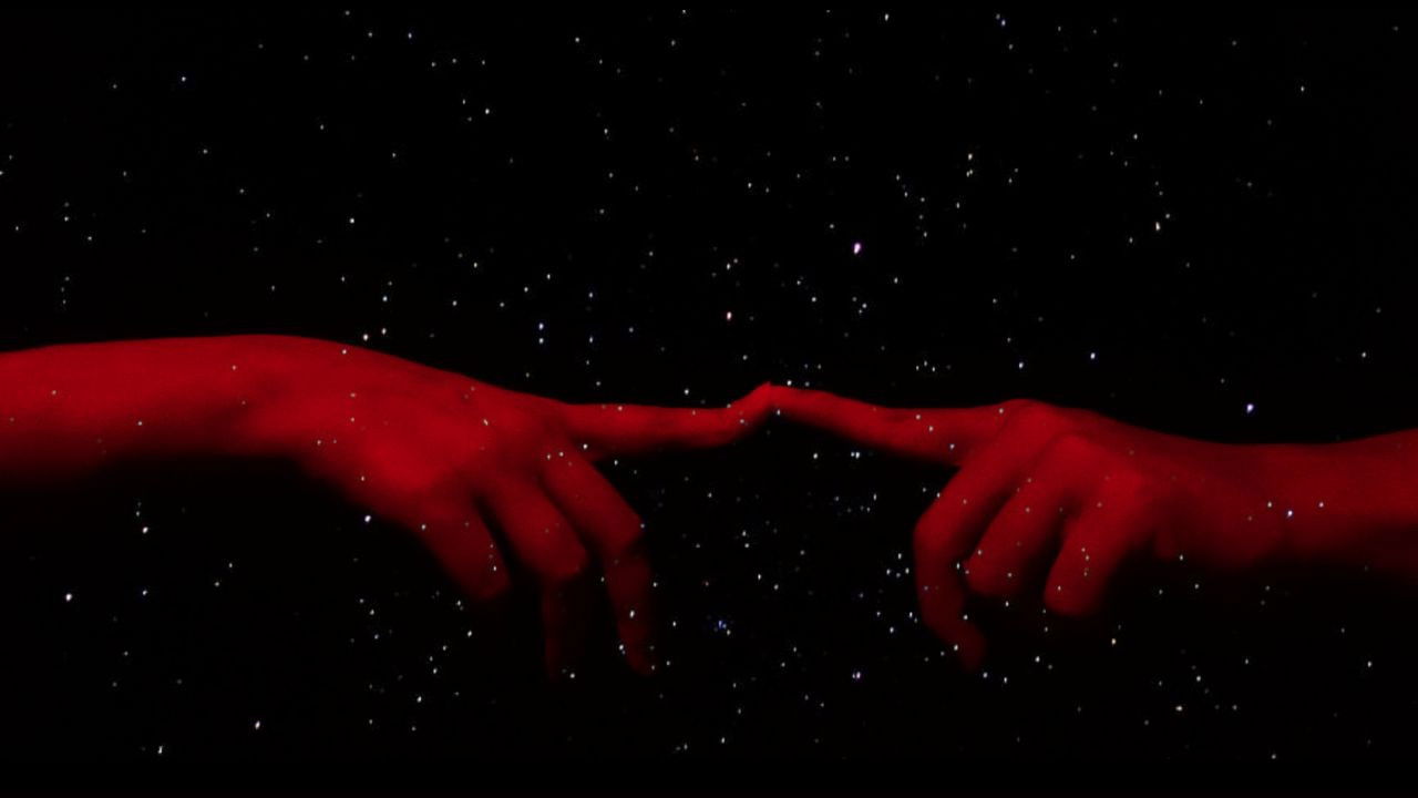 Backdrop for The Woman from the Night Sky