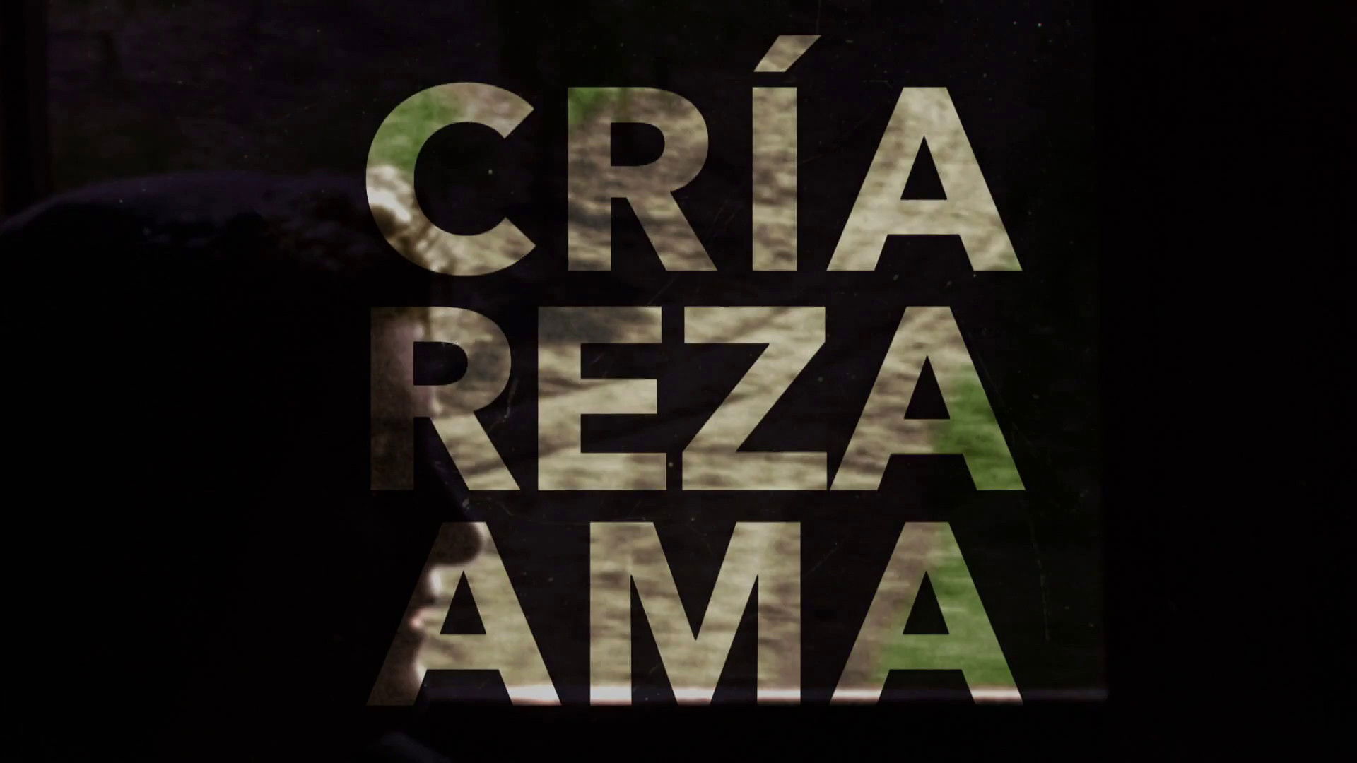 Backdrop for Cría, reza, ama