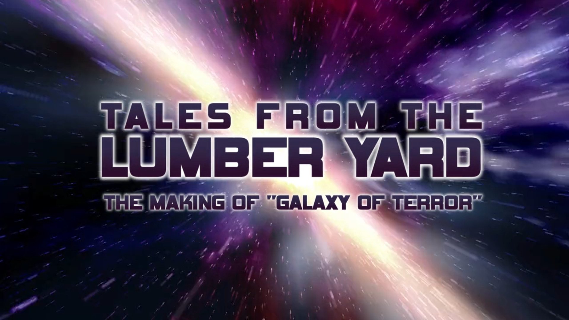 Backdrop for Tales from the Lumber Yard: The Making of Galaxy of Terror