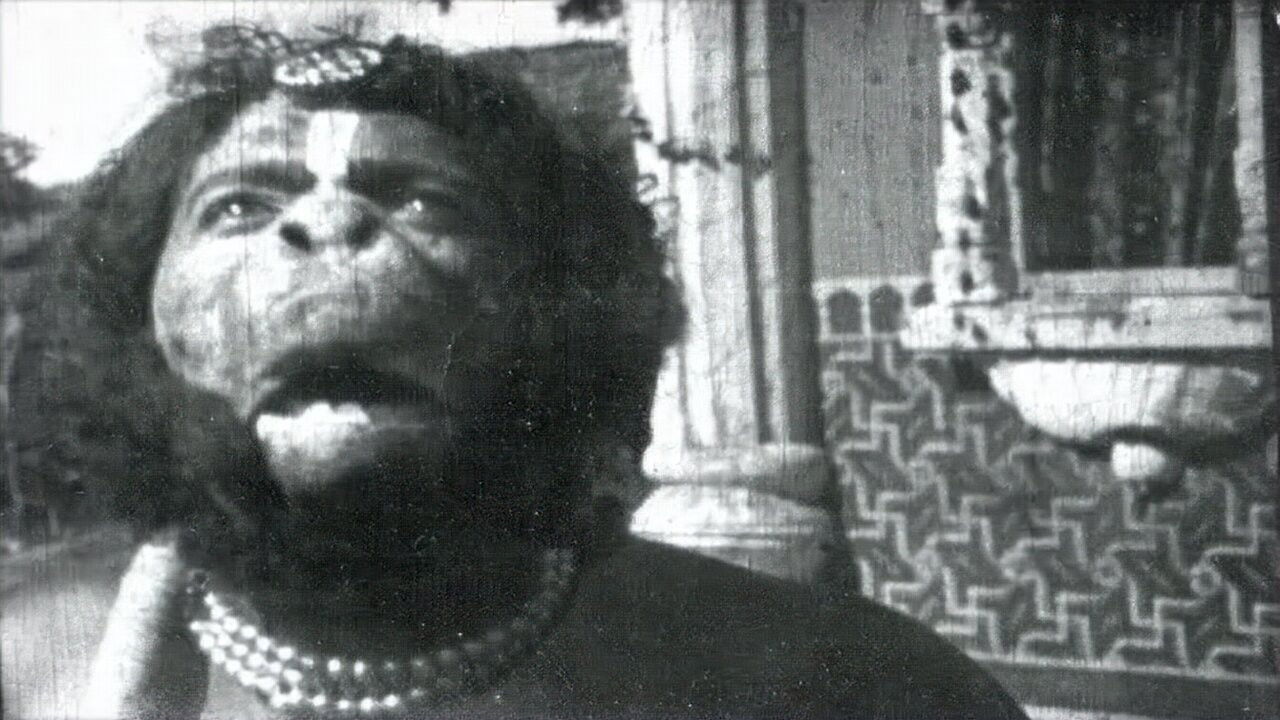 Backdrop for The Burning of Lanka