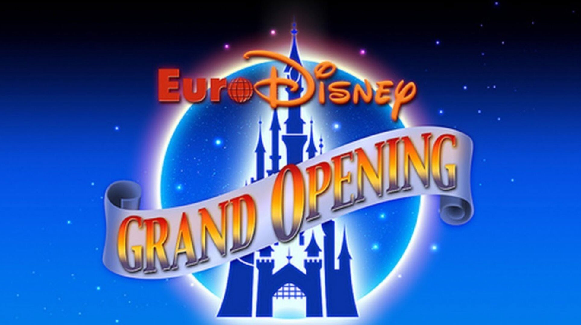 Backdrop for The Grand Opening of Euro Disneyland