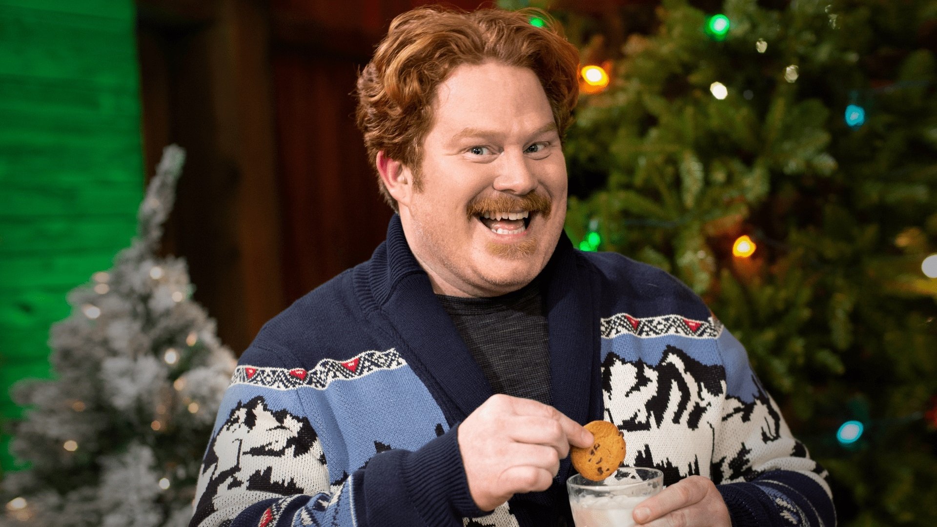 Backdrop for Santa's Baking Blizzard